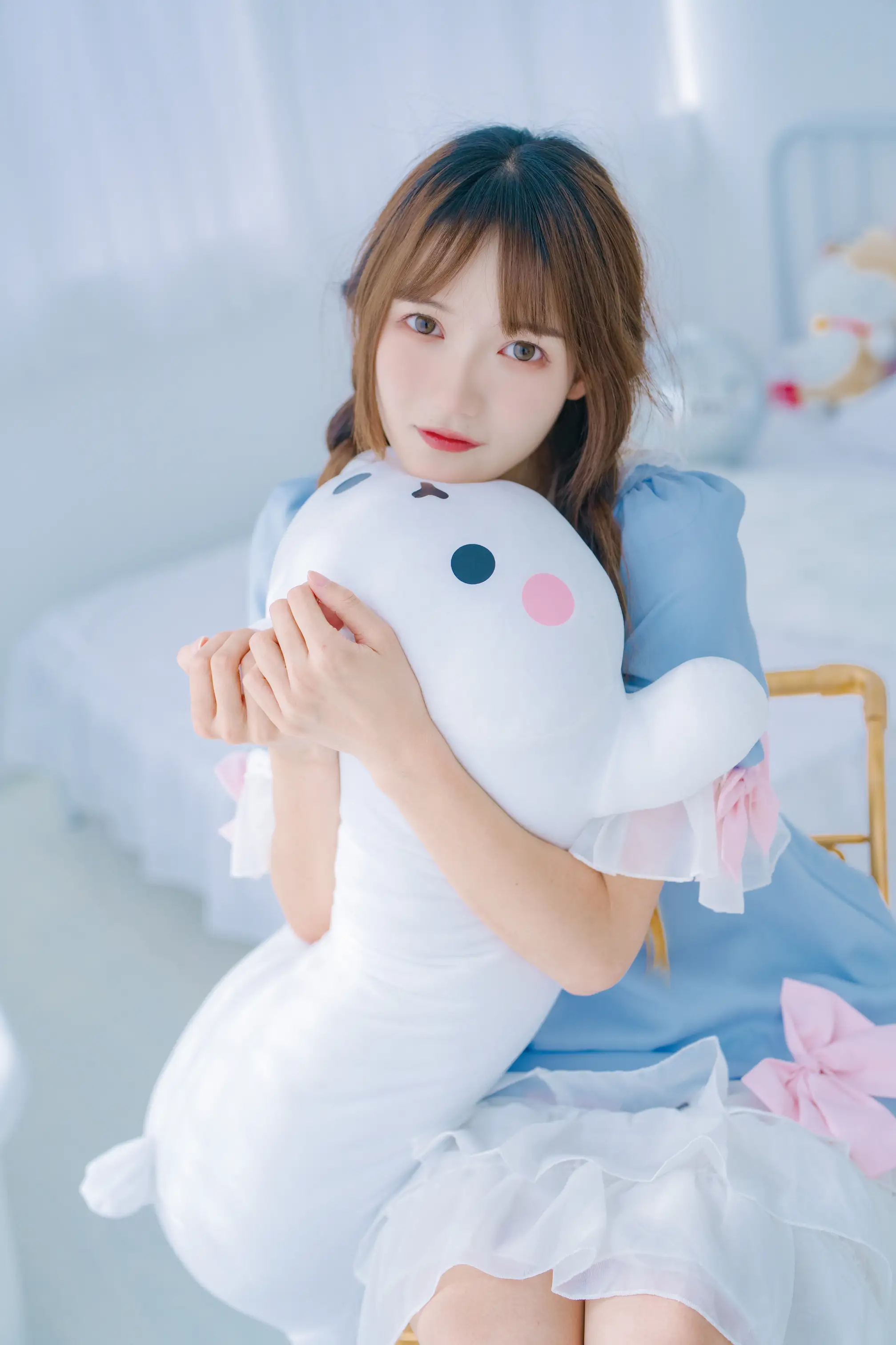 [艺图语] 2022.08.13 Vol.1691 – 纯白色可爱 兔子Zzz不吃胡萝卜#[32P]-32