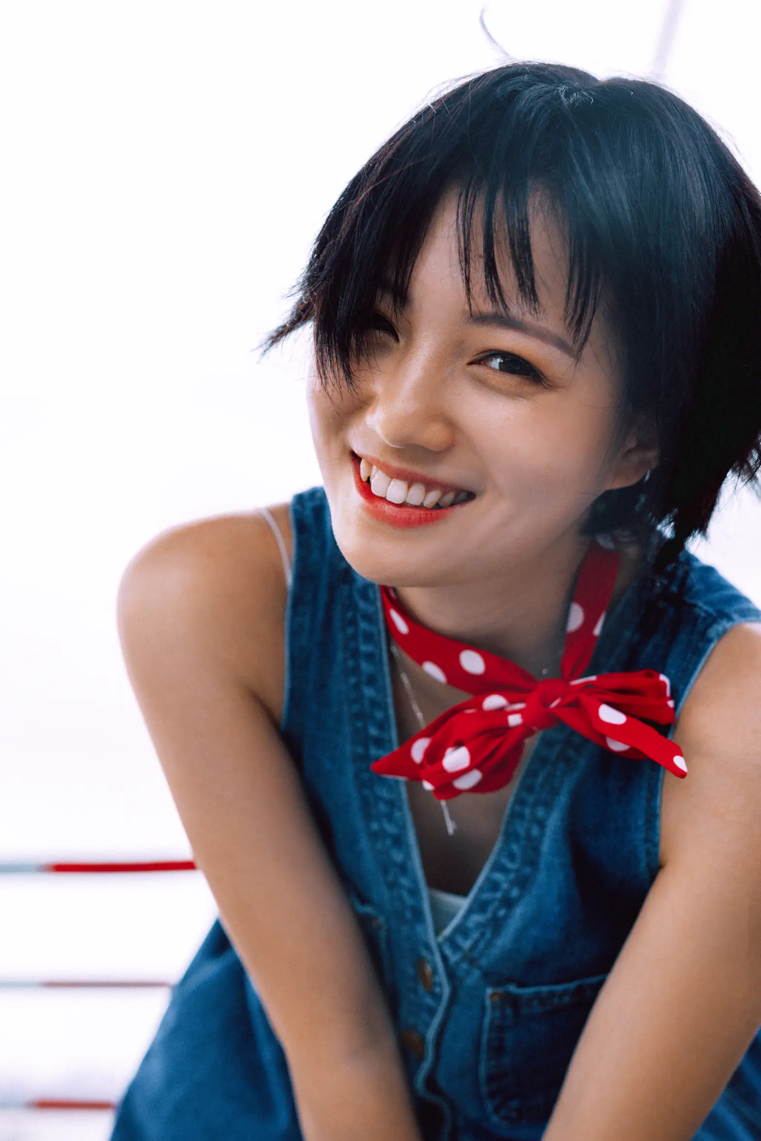 [艺图语] 2021.11.27 Vol.476 – 短发女孩 黎美汐#[31P]-14