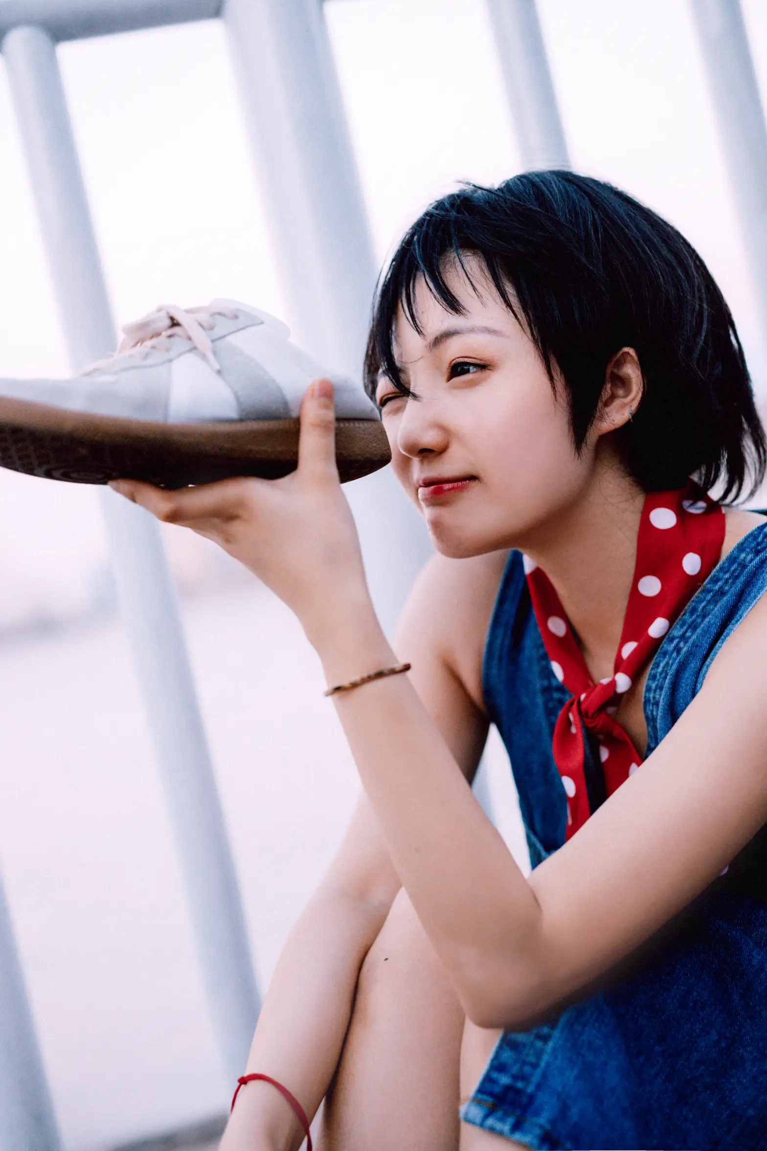 [艺图语] 2021.11.27 Vol.476 – 短发女孩 黎美汐#[31P]-18