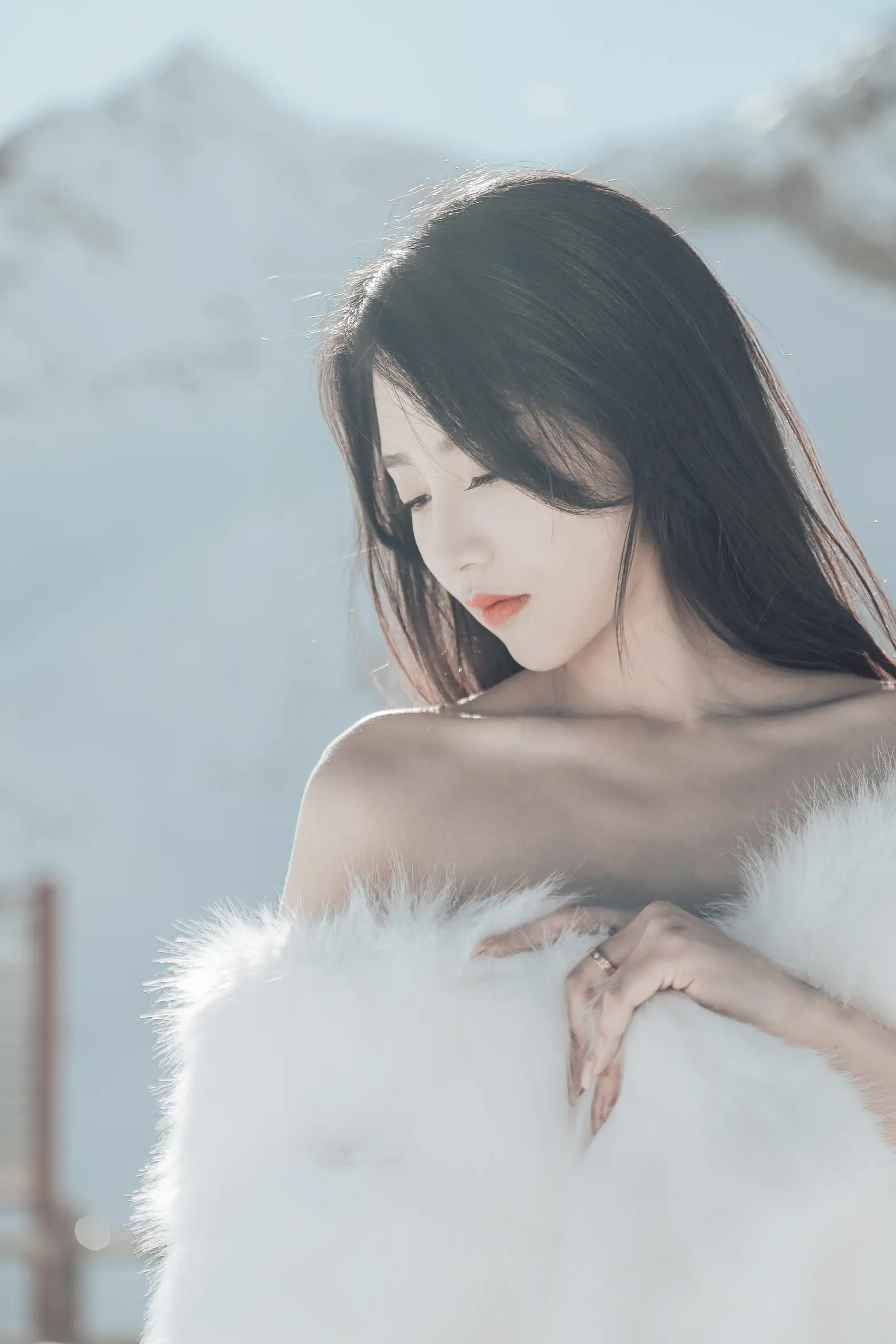 [艺图语] 2022.06.21 Vol.1243 – 冰雪之巅 婷婷#[34P]-12