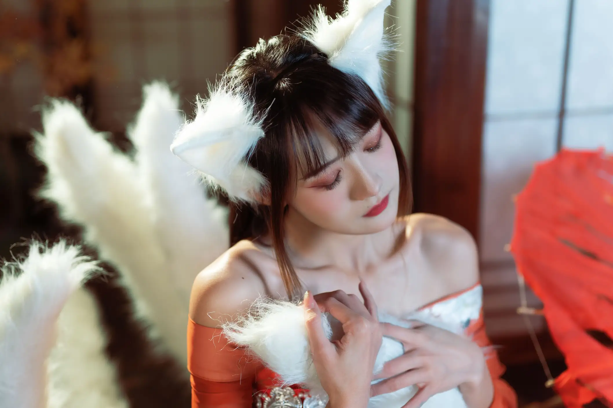 [艺图语] 2022.06.10 Vol.1134 – 九尾狐 兔子Zzz不吃胡萝卜#[26P]-1