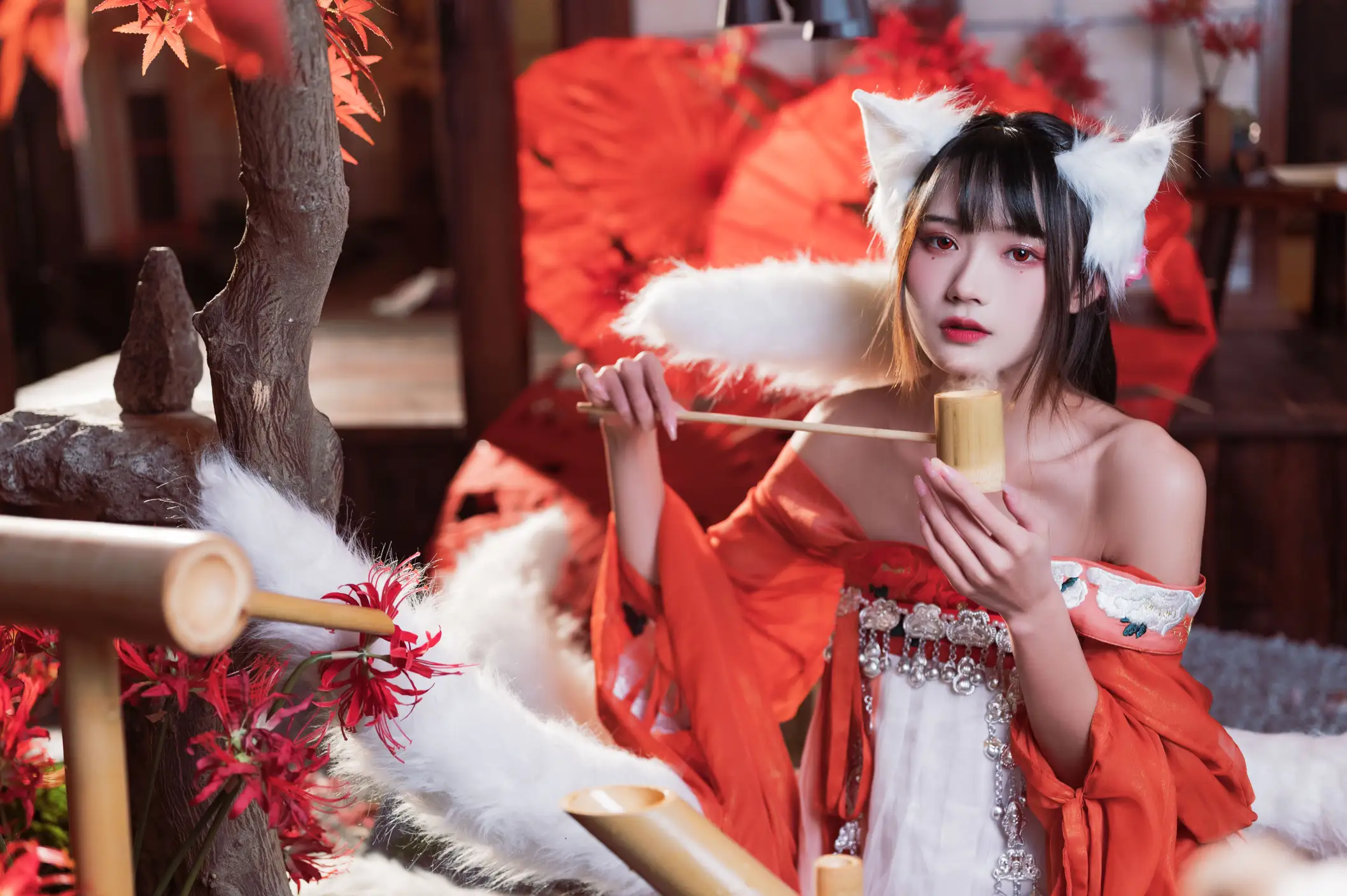 [艺图语] 2022.06.10 Vol.1134 – 九尾狐 兔子Zzz不吃胡萝卜#[26P]-1