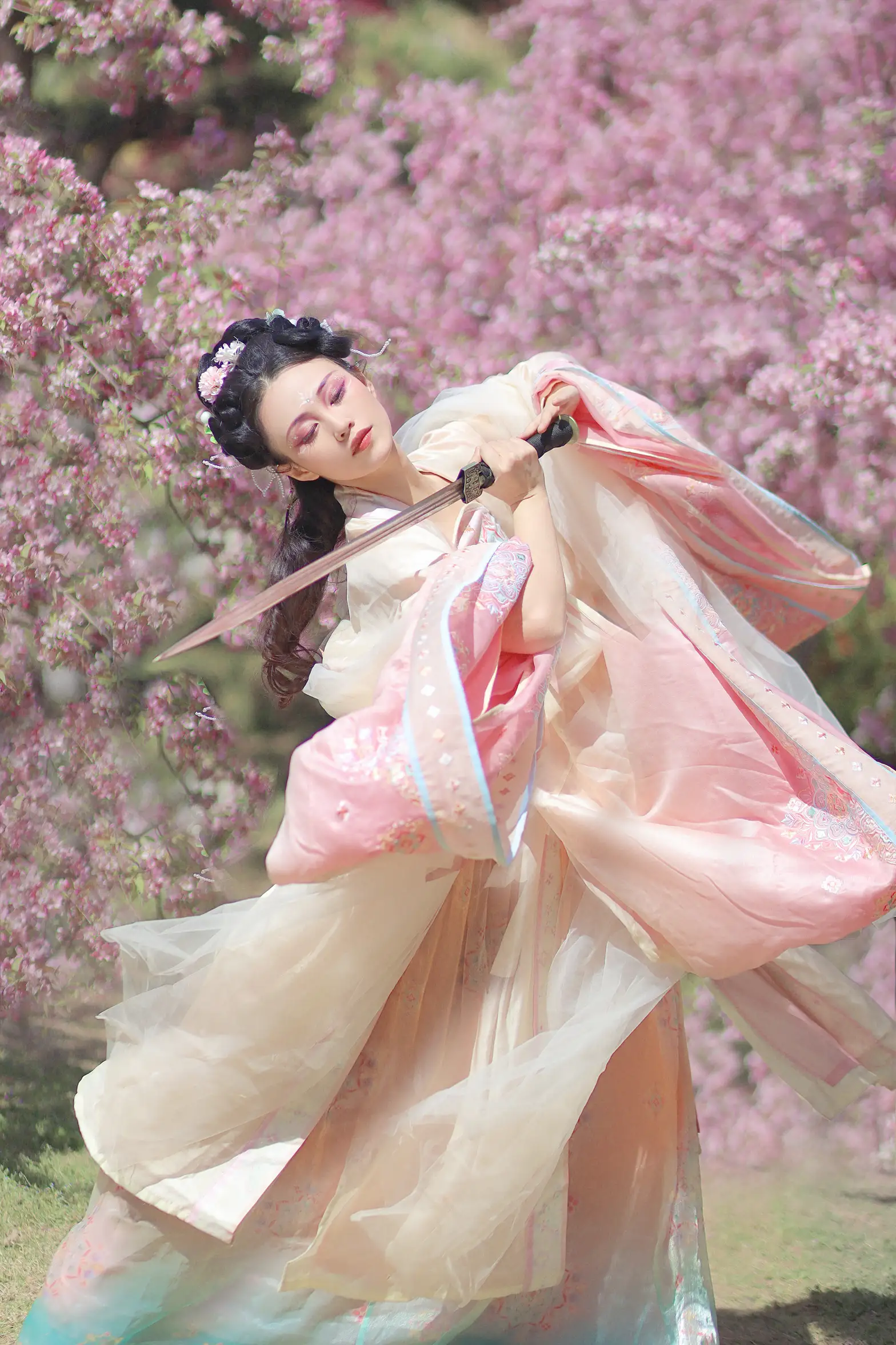 [YITUYU] 2022.06.07 Vol.1105 – Haitang Chinese Style Illustrations Green Frost Goose#[22P]-7