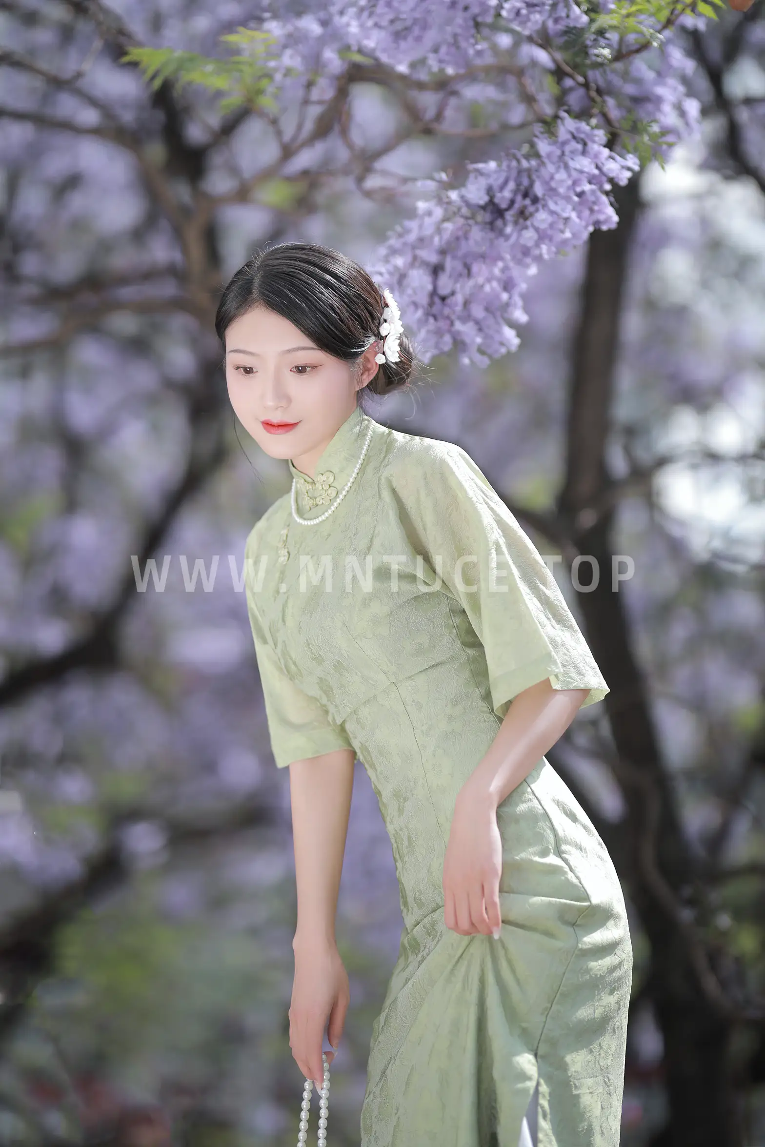 [艺图语] 2022.06.20 Vol.1235 – 蓝花楹 nya酱的铃铛铛#[24P]-9
