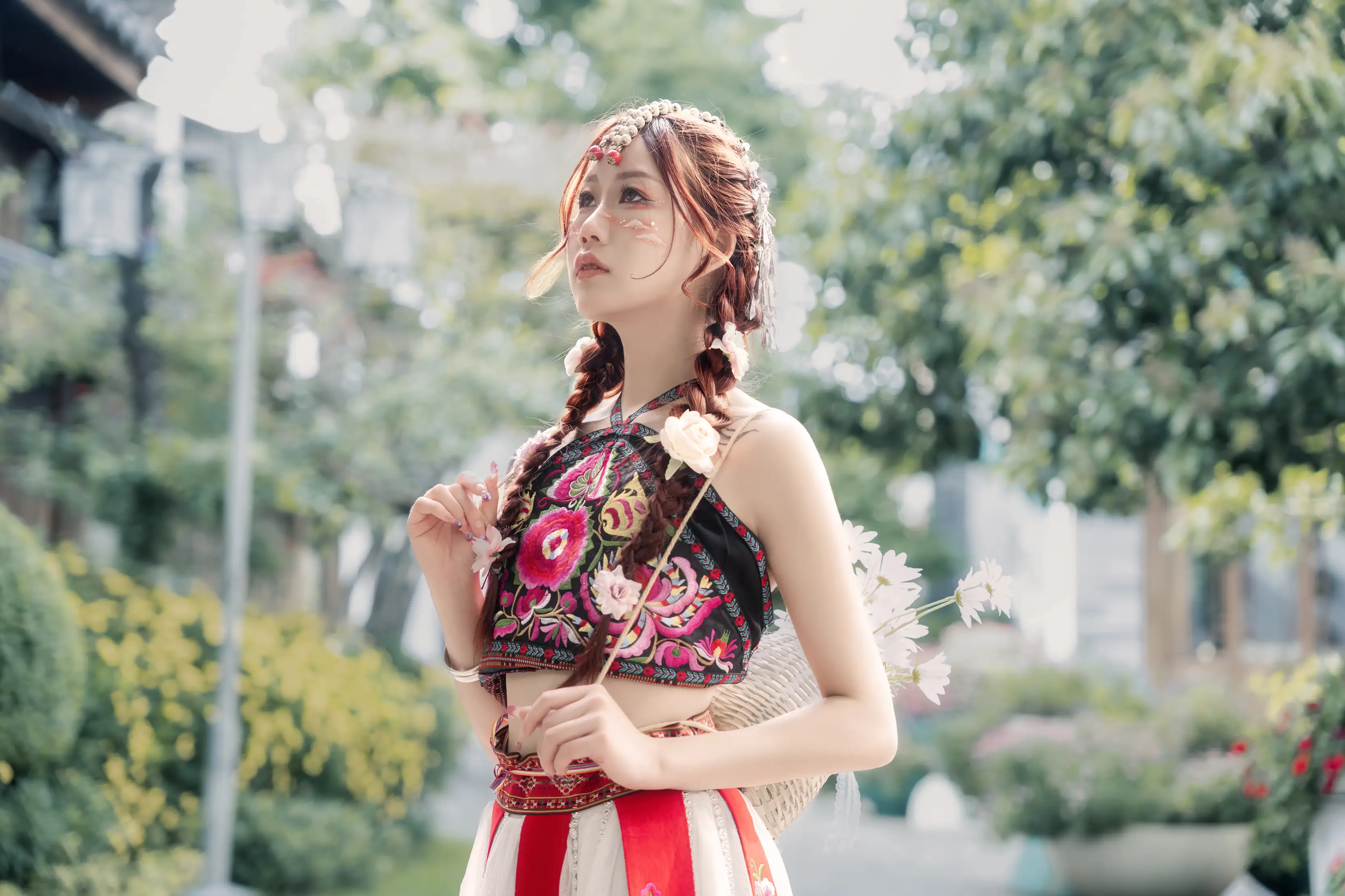 [艺图语] 2022.07.02 Vol.1355 – 蔷薇少女 邓娃儿#[28P]-12