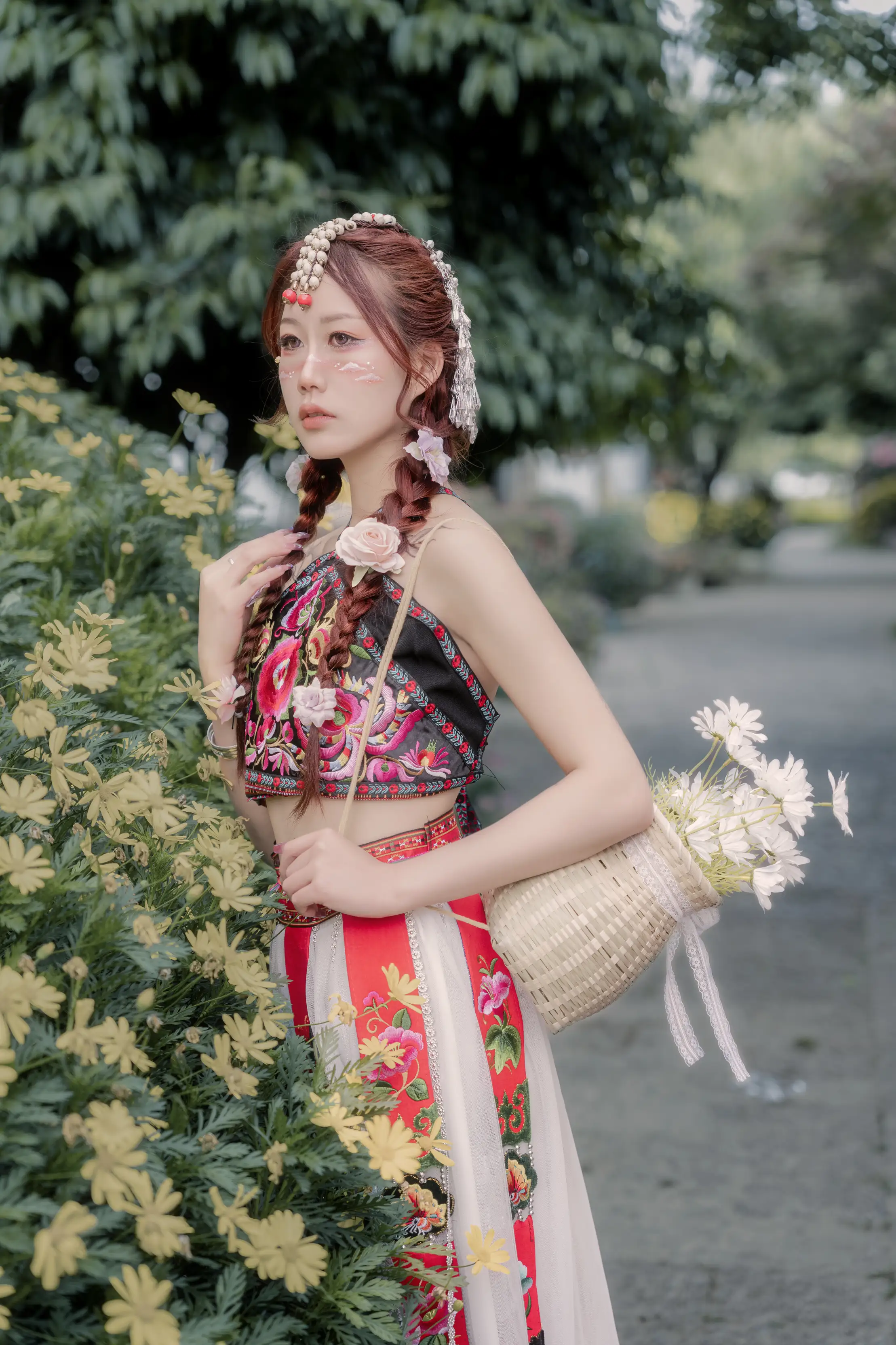 [艺图语] 2022.07.02 Vol.1355 – 蔷薇少女 邓娃儿#[28P]-13