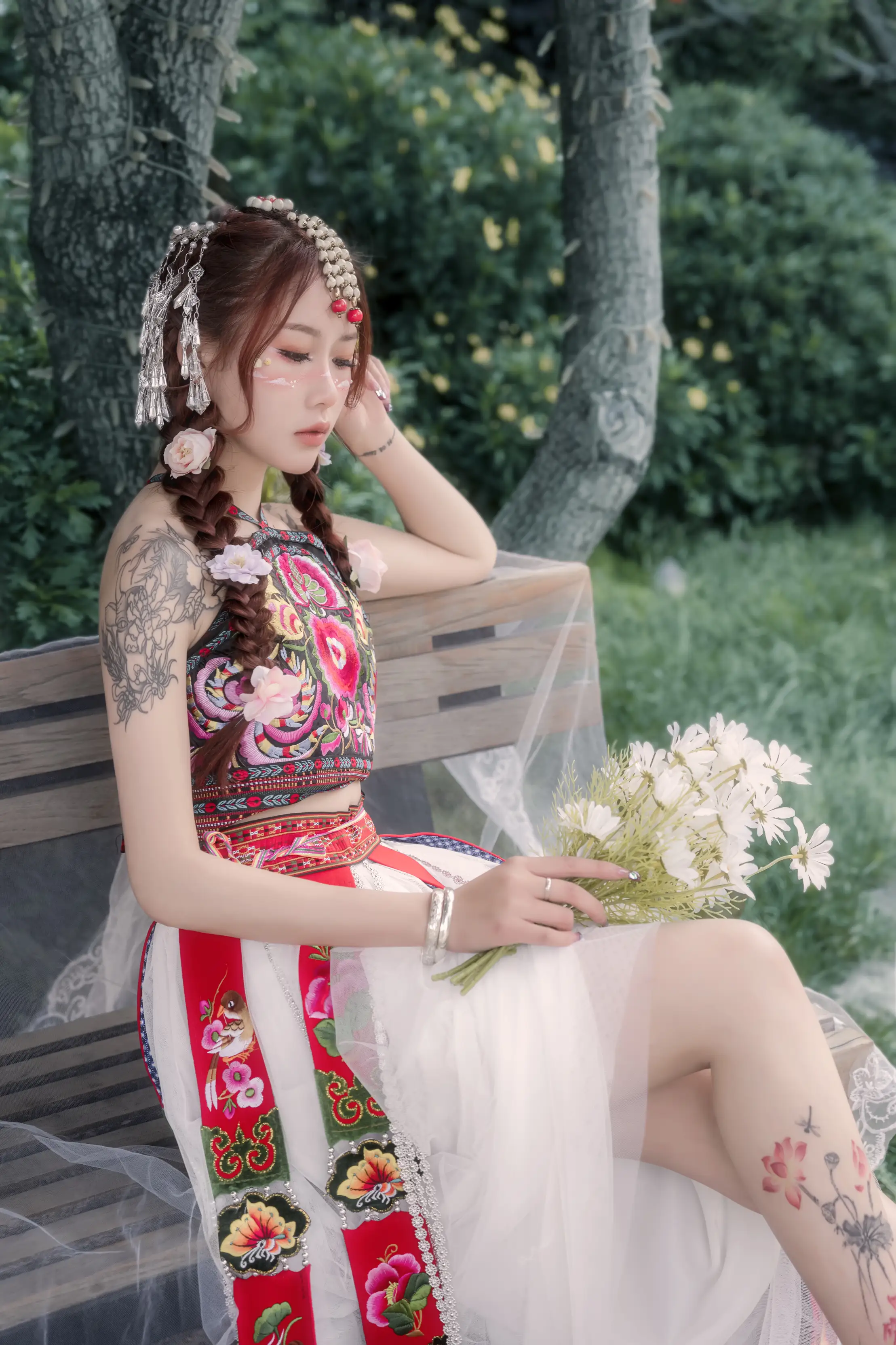 [艺图语] 2022.07.02 Vol.1355 – 蔷薇少女 邓娃儿#[28P]-15