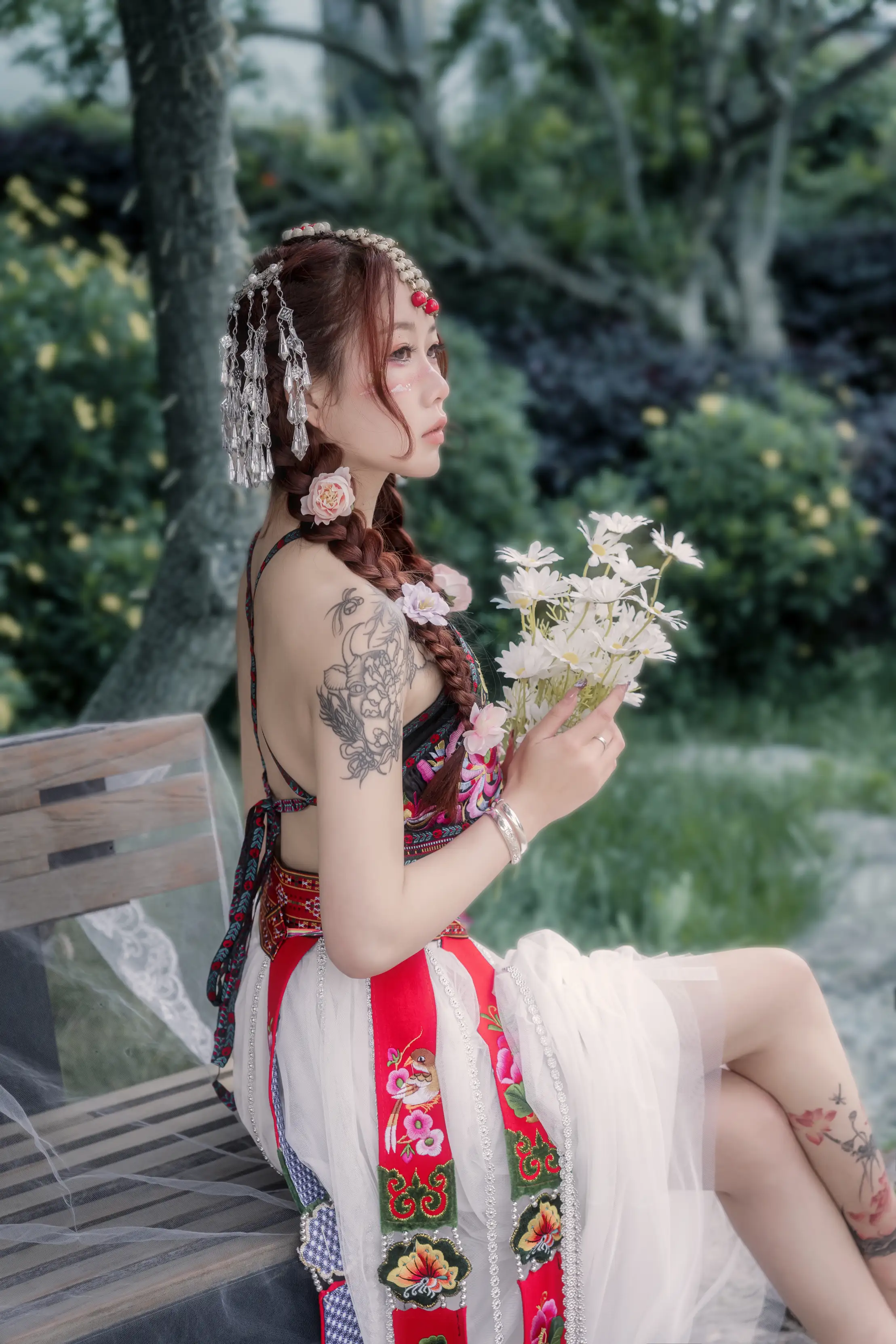 [艺图语] 2022.07.02 Vol.1355 – 蔷薇少女 邓娃儿#[28P]-17