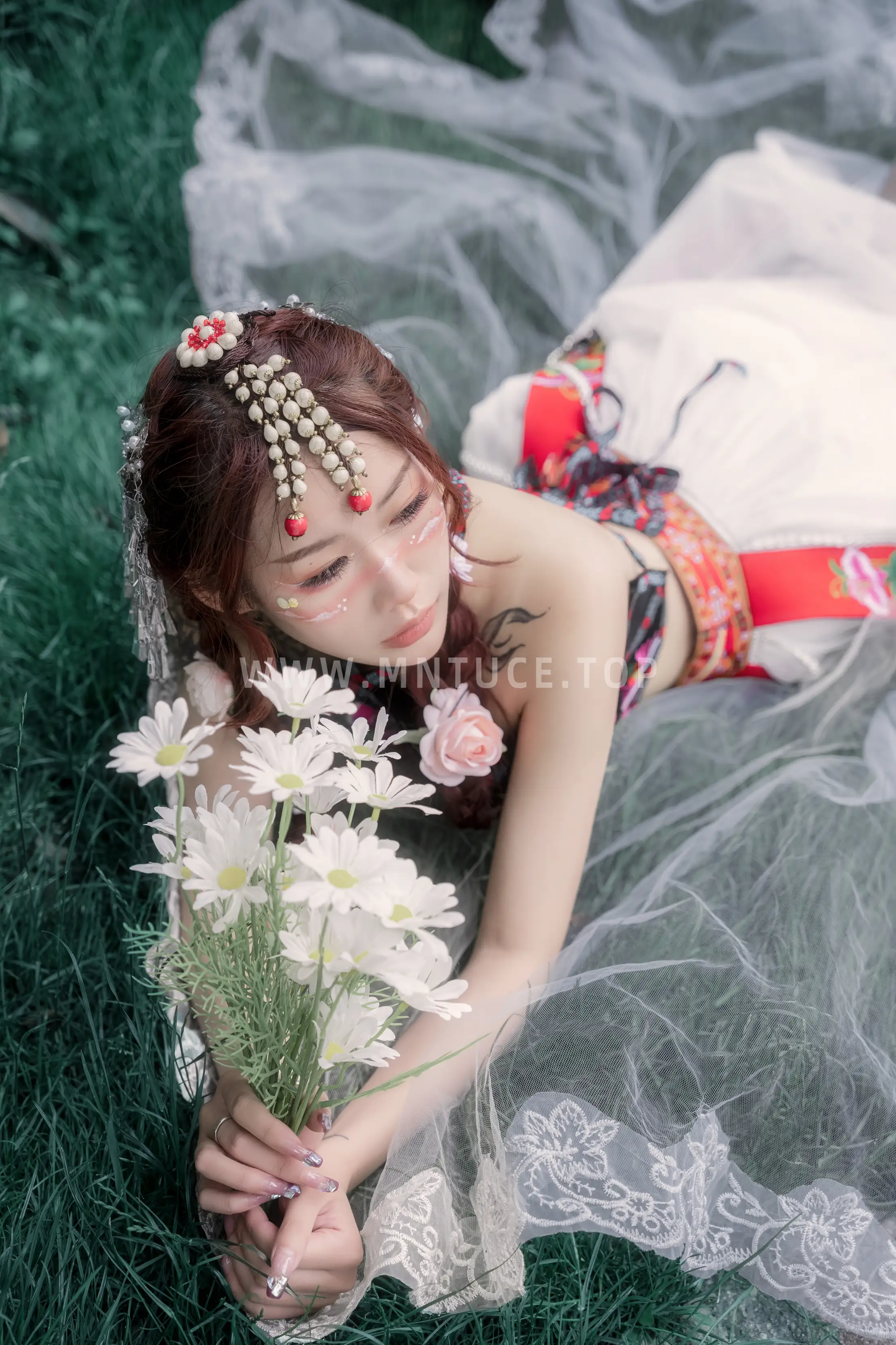 [艺图语] 2022.07.02 Vol.1355 – 蔷薇少女 邓娃儿#[28P]-19