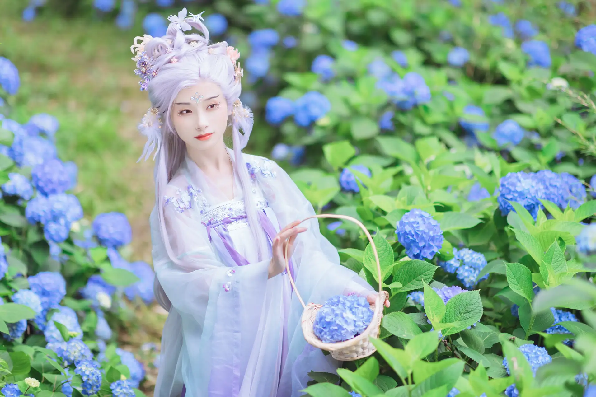[艺图语] 2022.07.06 Vol.1394 – 花神 眸小妖#[49P]-23