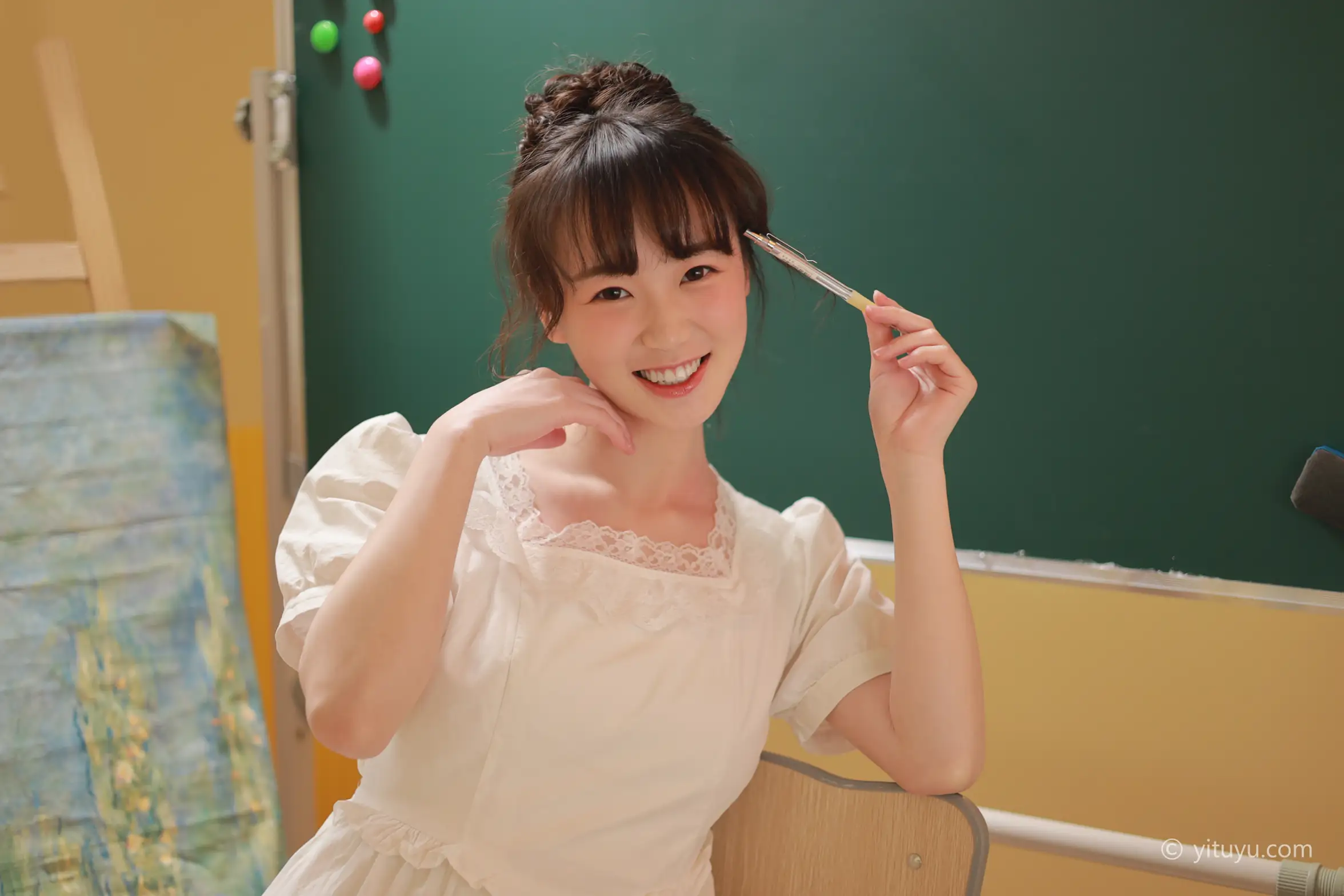 [艺图语] 2021.04.23 Vol.044 – 放学后 柚子#[38P]-10