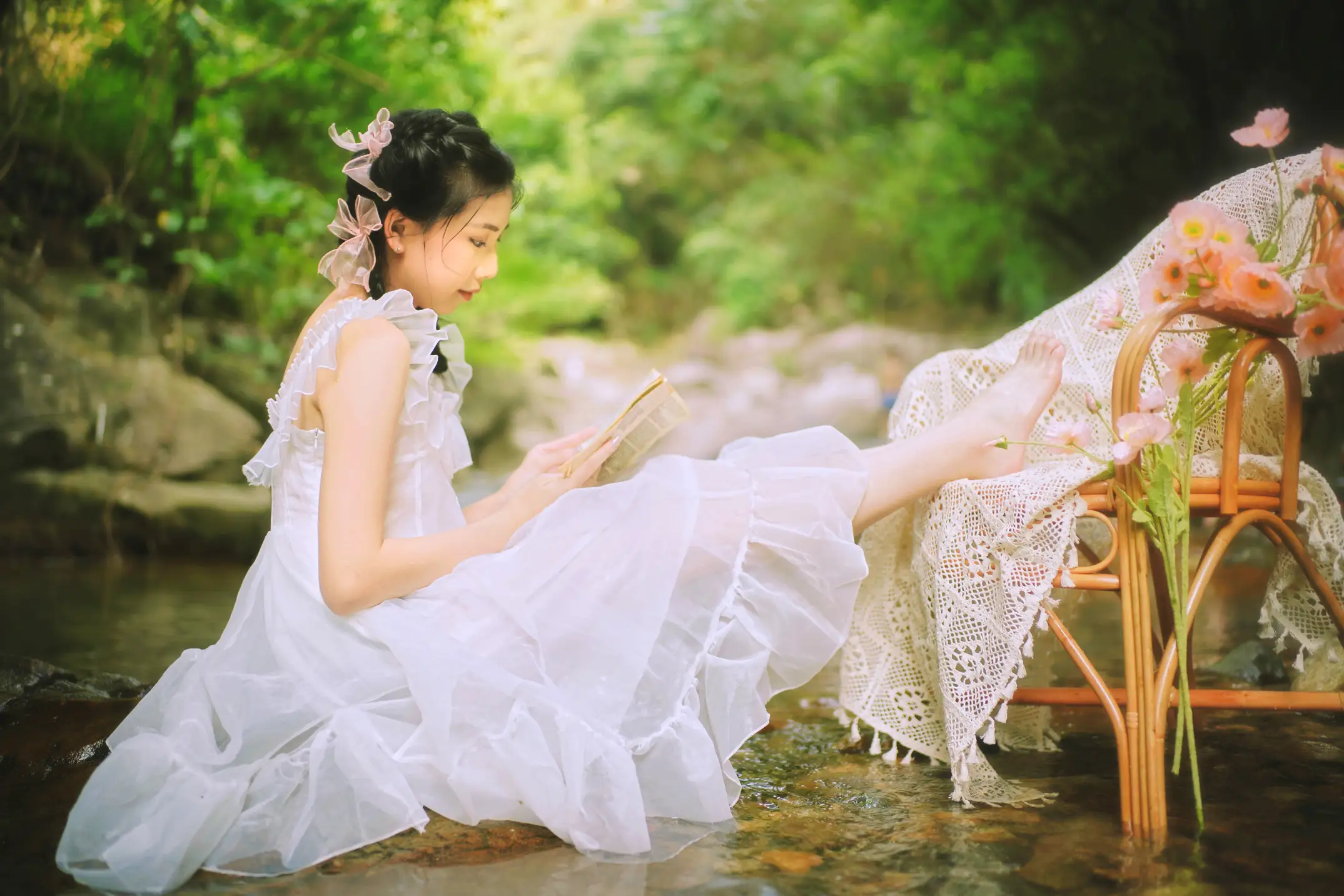 [艺图语] 2022.09.15 Vol.1959 – 溪流少女 小怡#[36P]-5