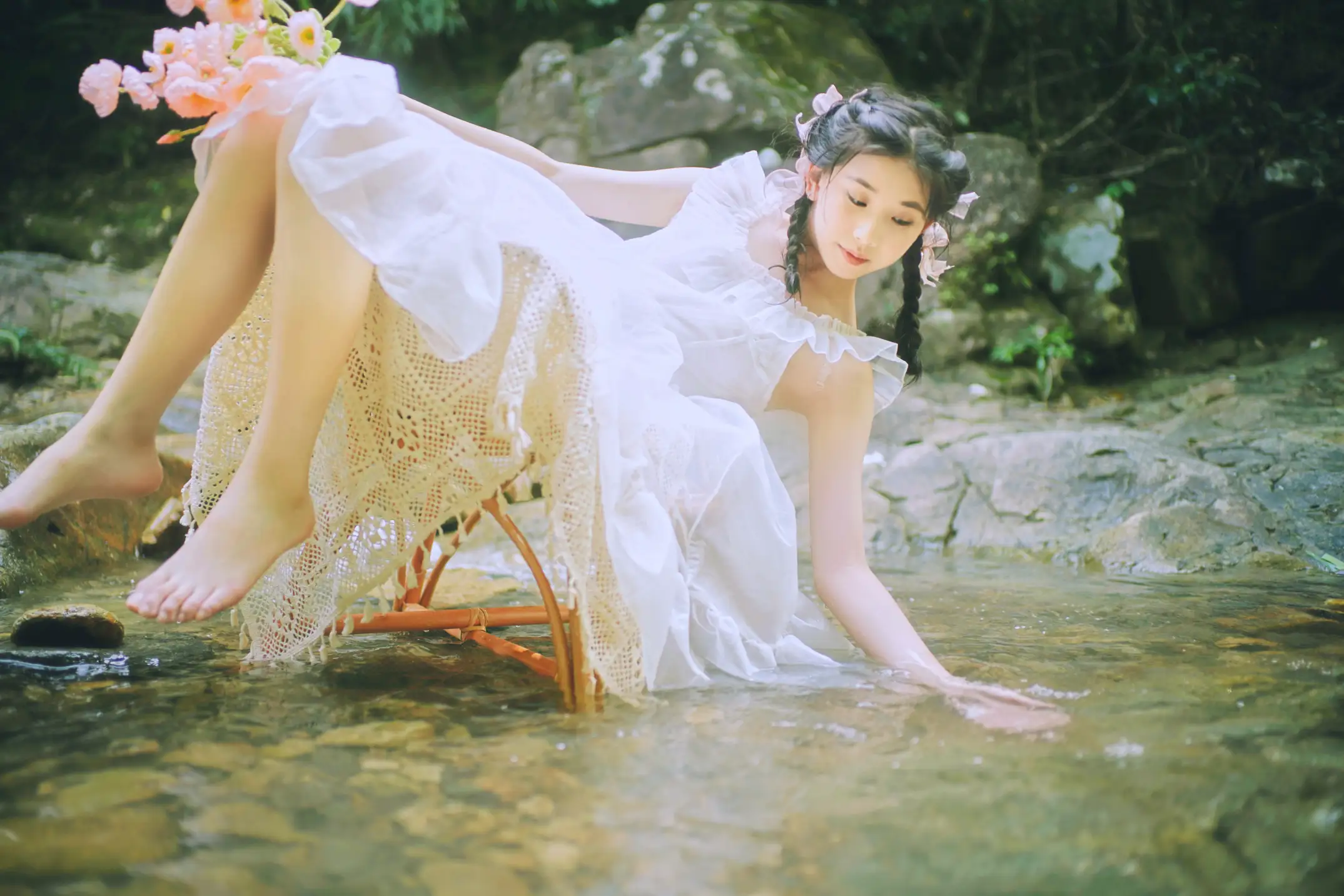 [艺图语] 2022.09.15 Vol.1959 – 溪流少女 小怡#[36P]-5
