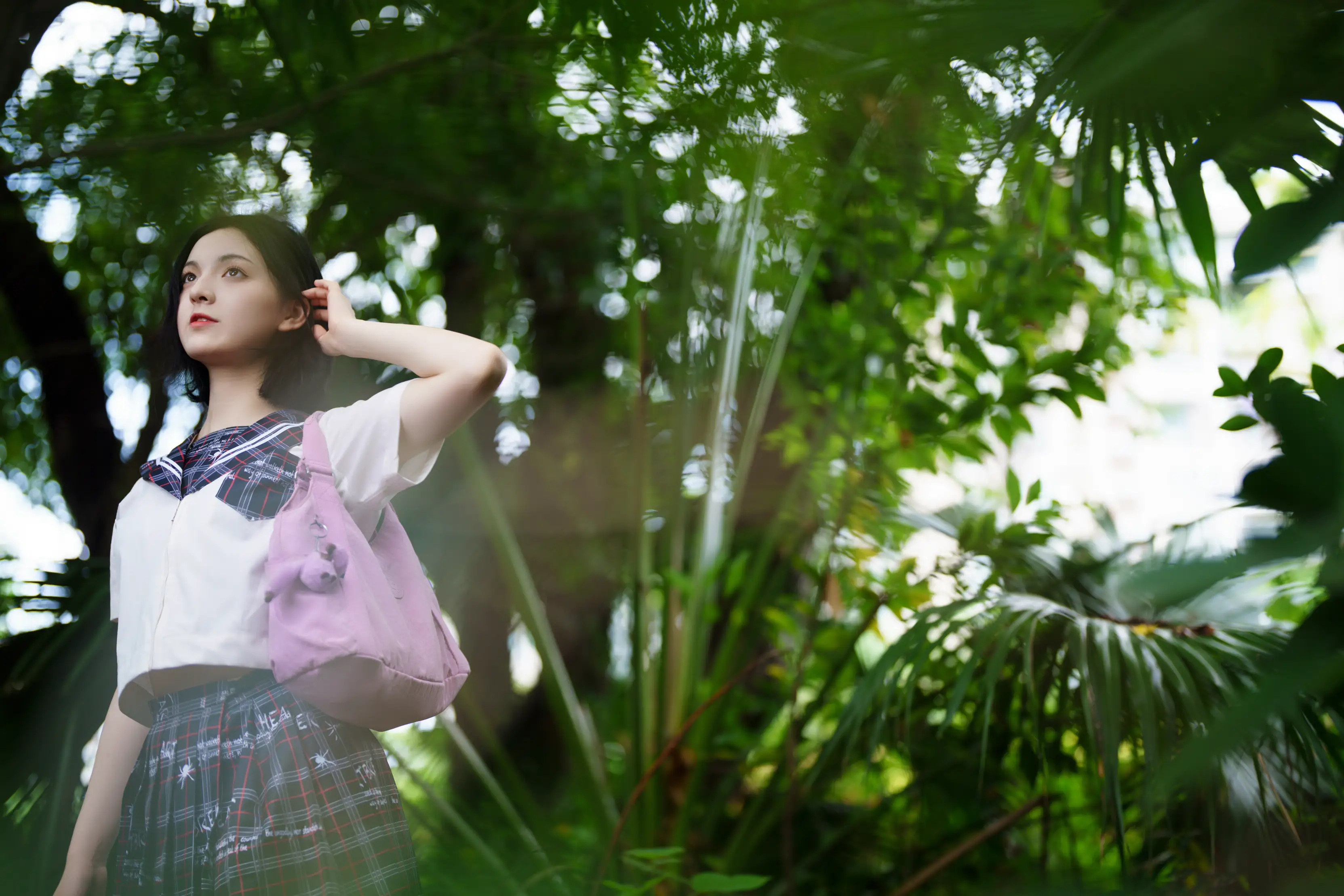 [艺图语] 2021.11.12 Vol.441 – 花田里的JK少女 dudu#[51P]-10