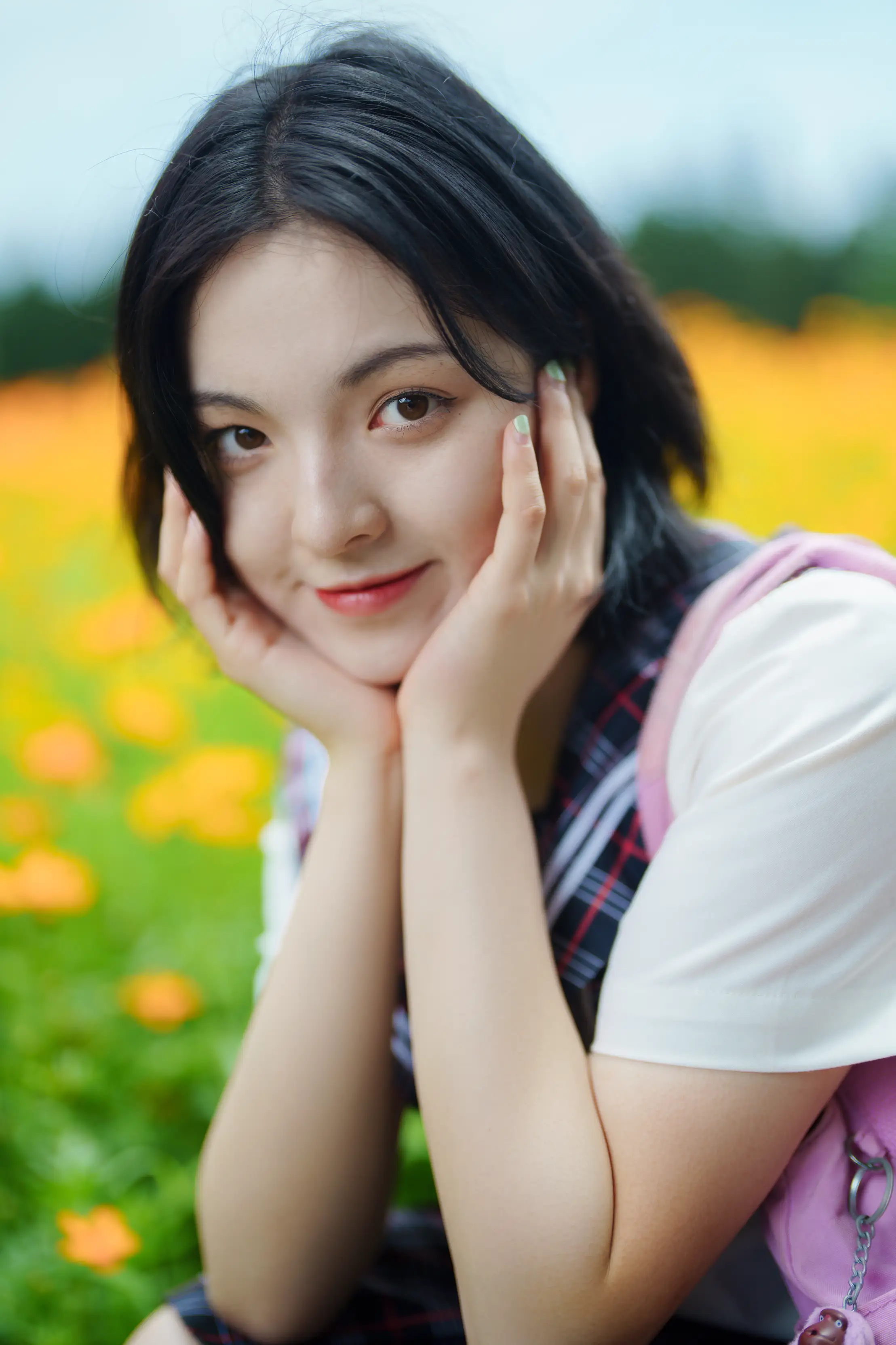[艺图语] 2021.11.12 Vol.441 – 花田里的JK少女 dudu#[51P]-29