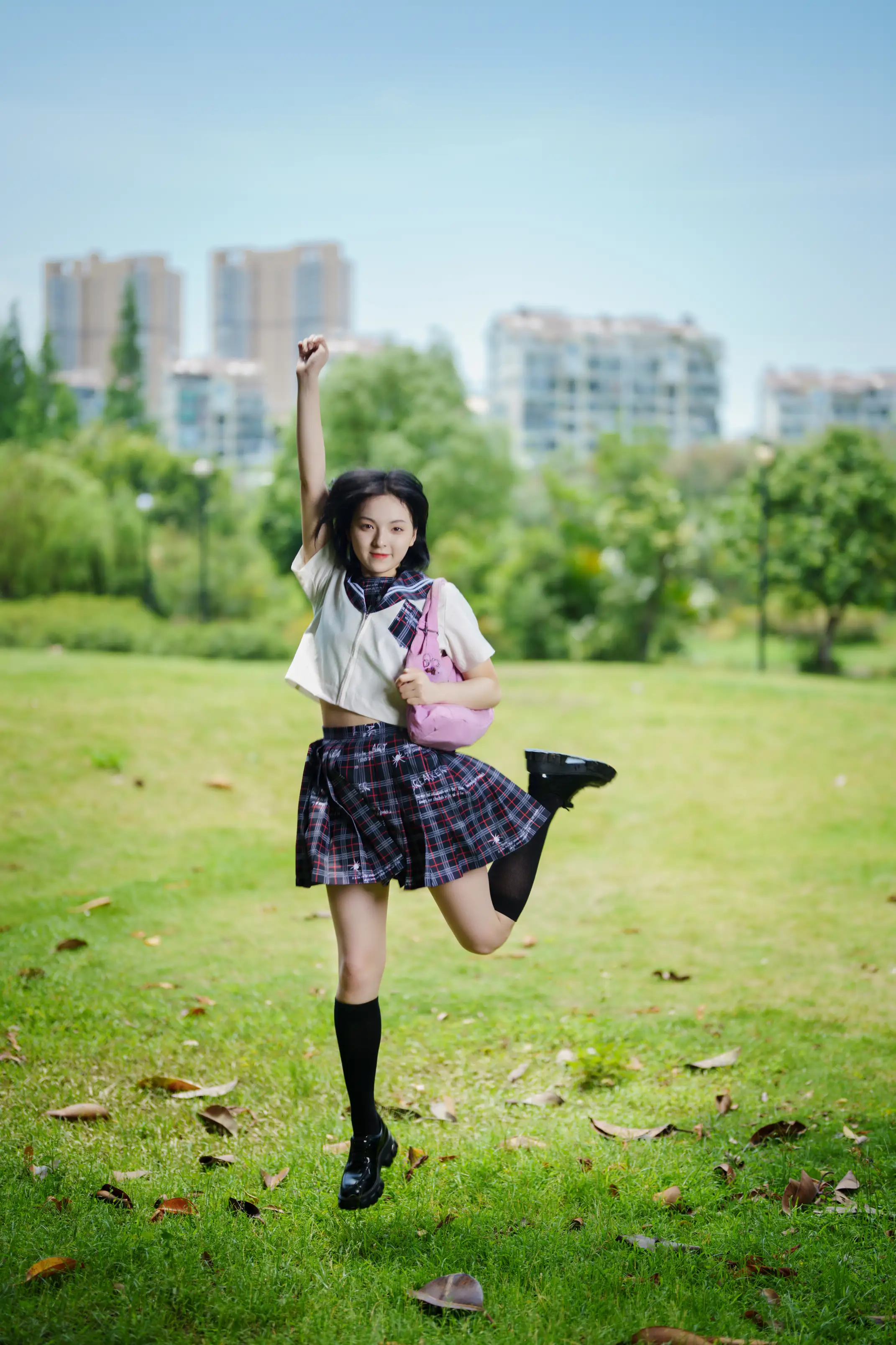 [艺图语] 2021.11.12 Vol.441 – 花田里的JK少女 dudu#[51P]-35