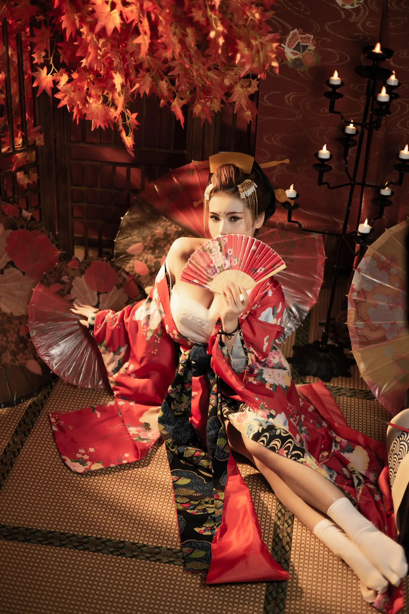 [艺图语] 2022.06.23 Vol.1263 – 恶女花魁 奶酪#[23P]-3