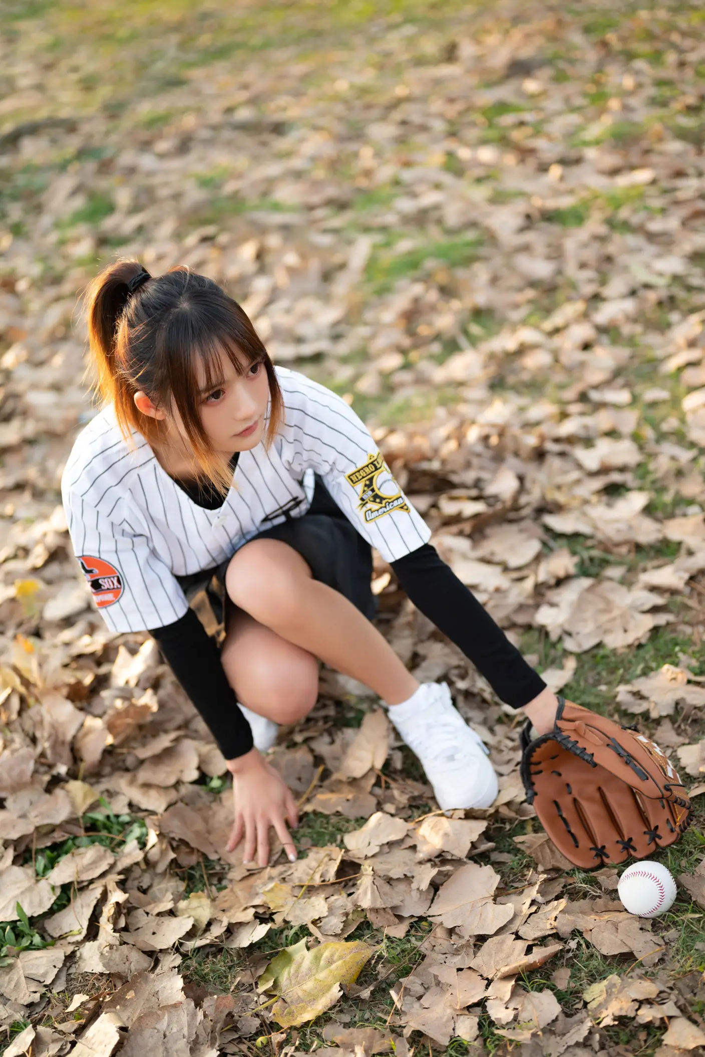[艺图语] 2022.07.07 Vol.1401 – 棒球少女 兔子Zzz不吃胡萝卜#[37P]-12