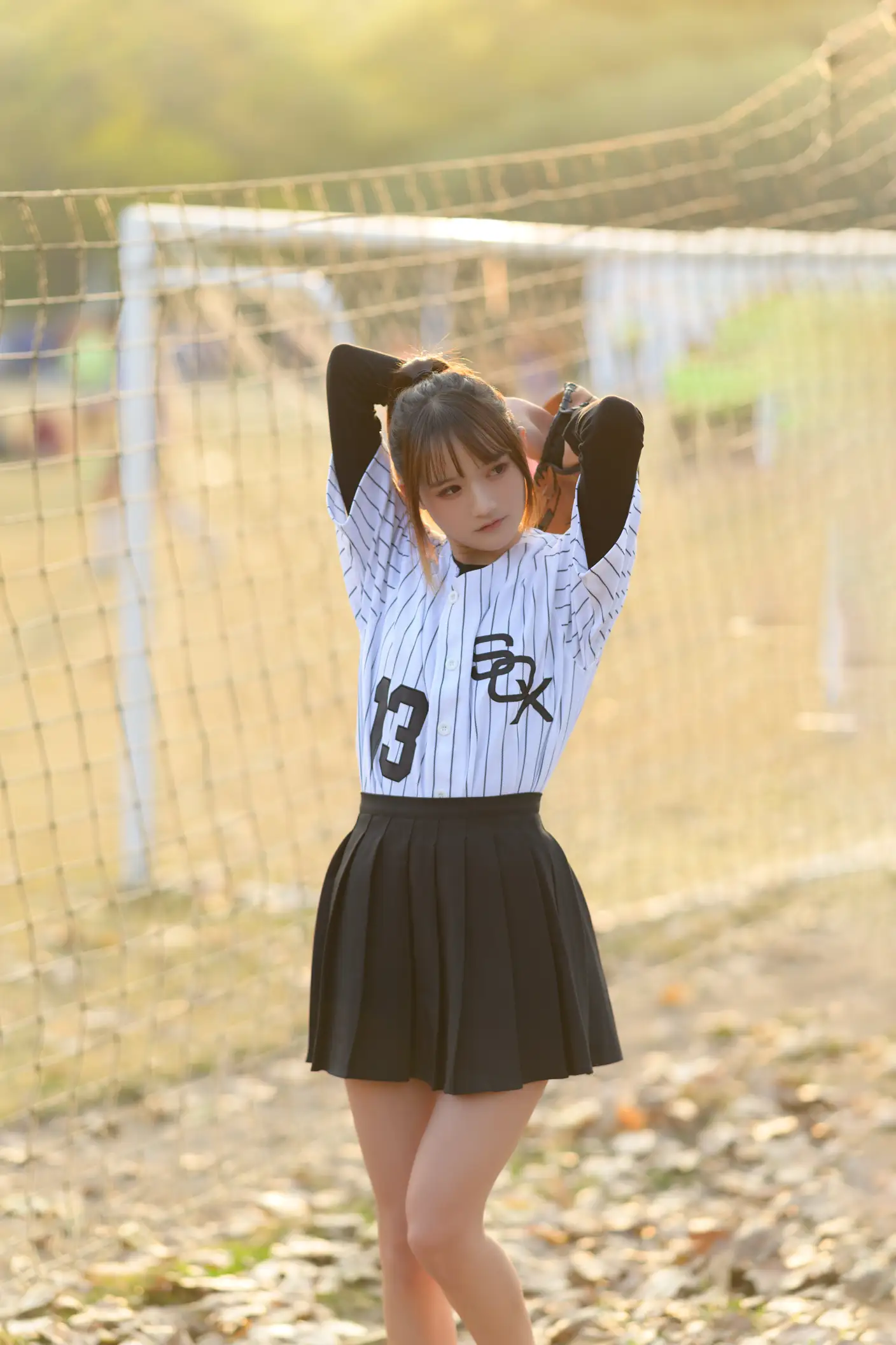 [艺图语] 2022.07.07 Vol.1401 – 棒球少女 兔子Zzz不吃胡萝卜#[37P]-14