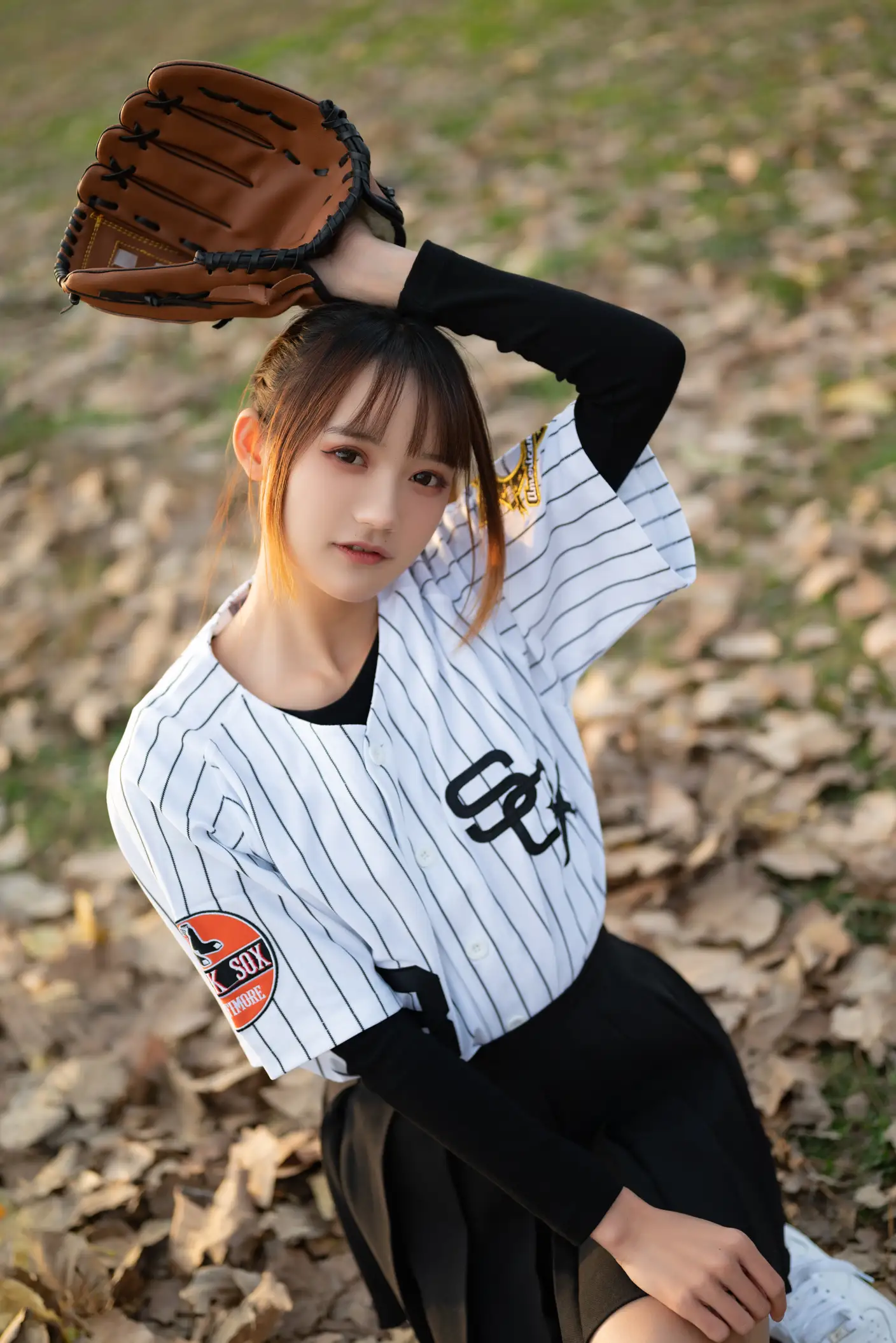 [艺图语] 2022.07.07 Vol.1401 – 棒球少女 兔子Zzz不吃胡萝卜#[37P]-15