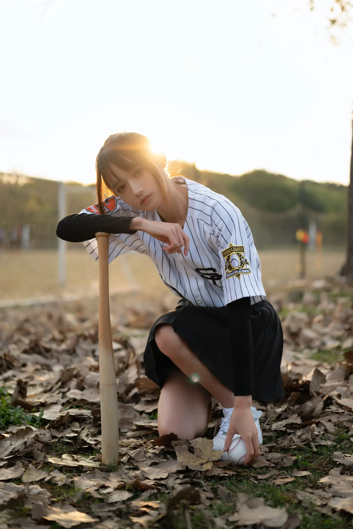 [艺图语] 2022.07.07 Vol.1401 – 棒球少女 兔子Zzz不吃胡萝卜#[37P]-16