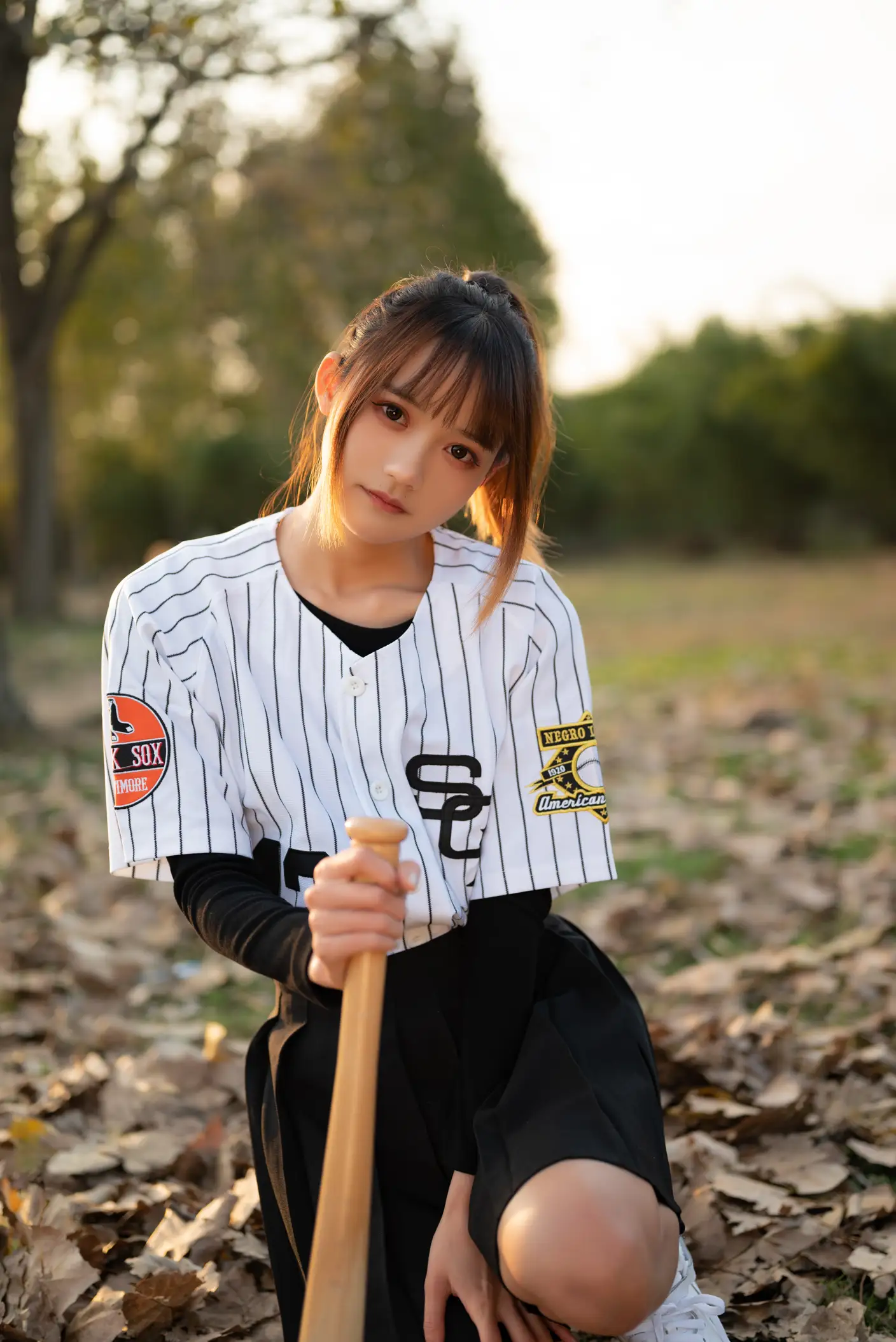 [艺图语] 2022.07.07 Vol.1401 – 棒球少女 兔子Zzz不吃胡萝卜#[37P]-17