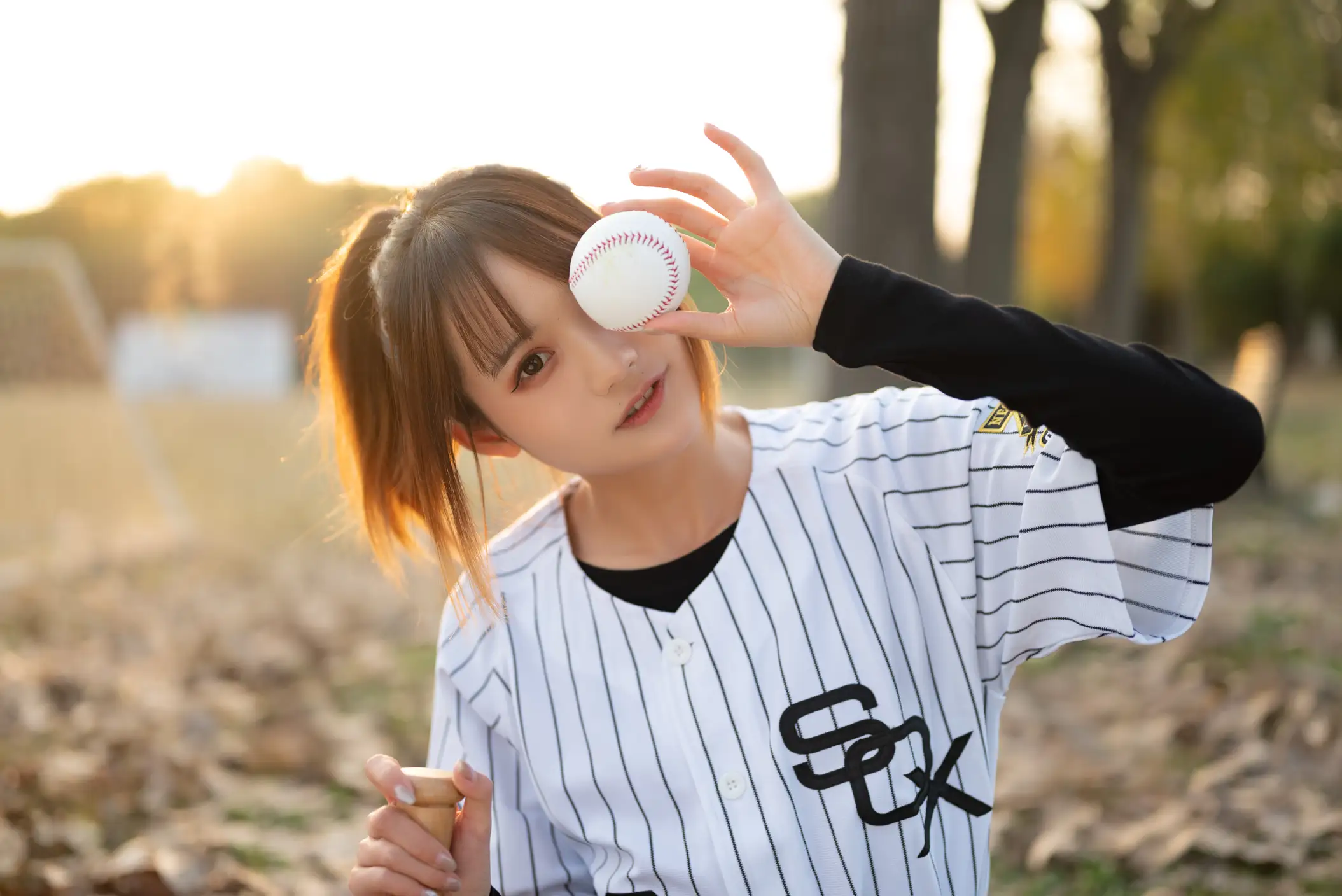 [艺图语] 2022.07.07 Vol.1401 – 棒球少女 兔子Zzz不吃胡萝卜#[37P]-20