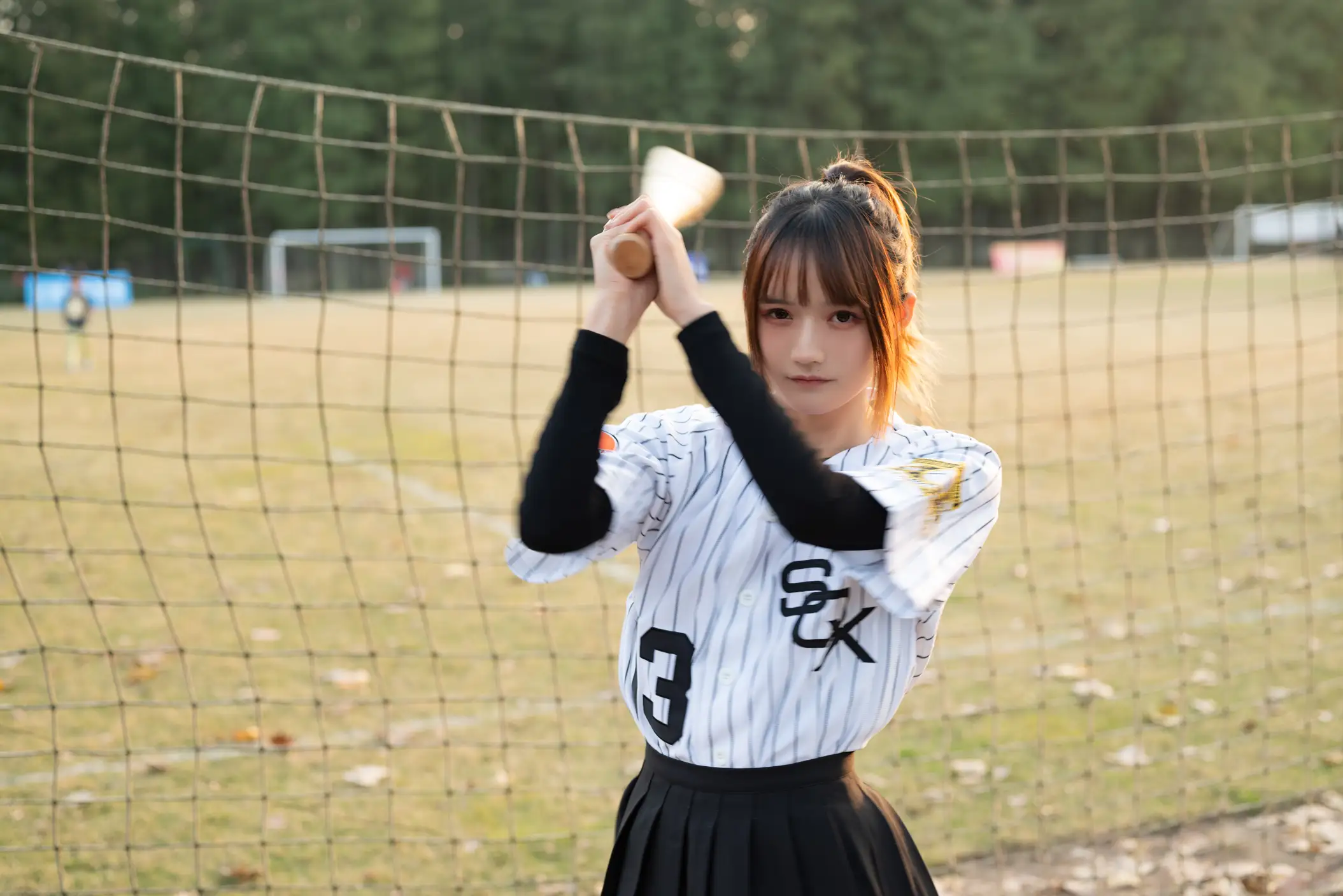 [艺图语] 2022.07.07 Vol.1401 – 棒球少女 兔子Zzz不吃胡萝卜#[37P]-21