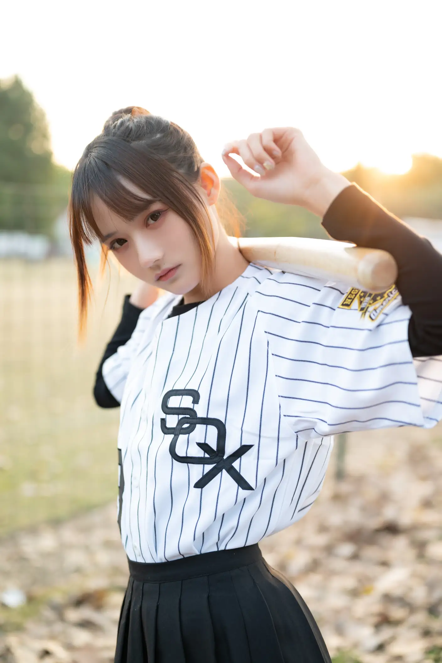[艺图语] 2022.07.07 Vol.1401 – 棒球少女 兔子Zzz不吃胡萝卜#[37P]-22
