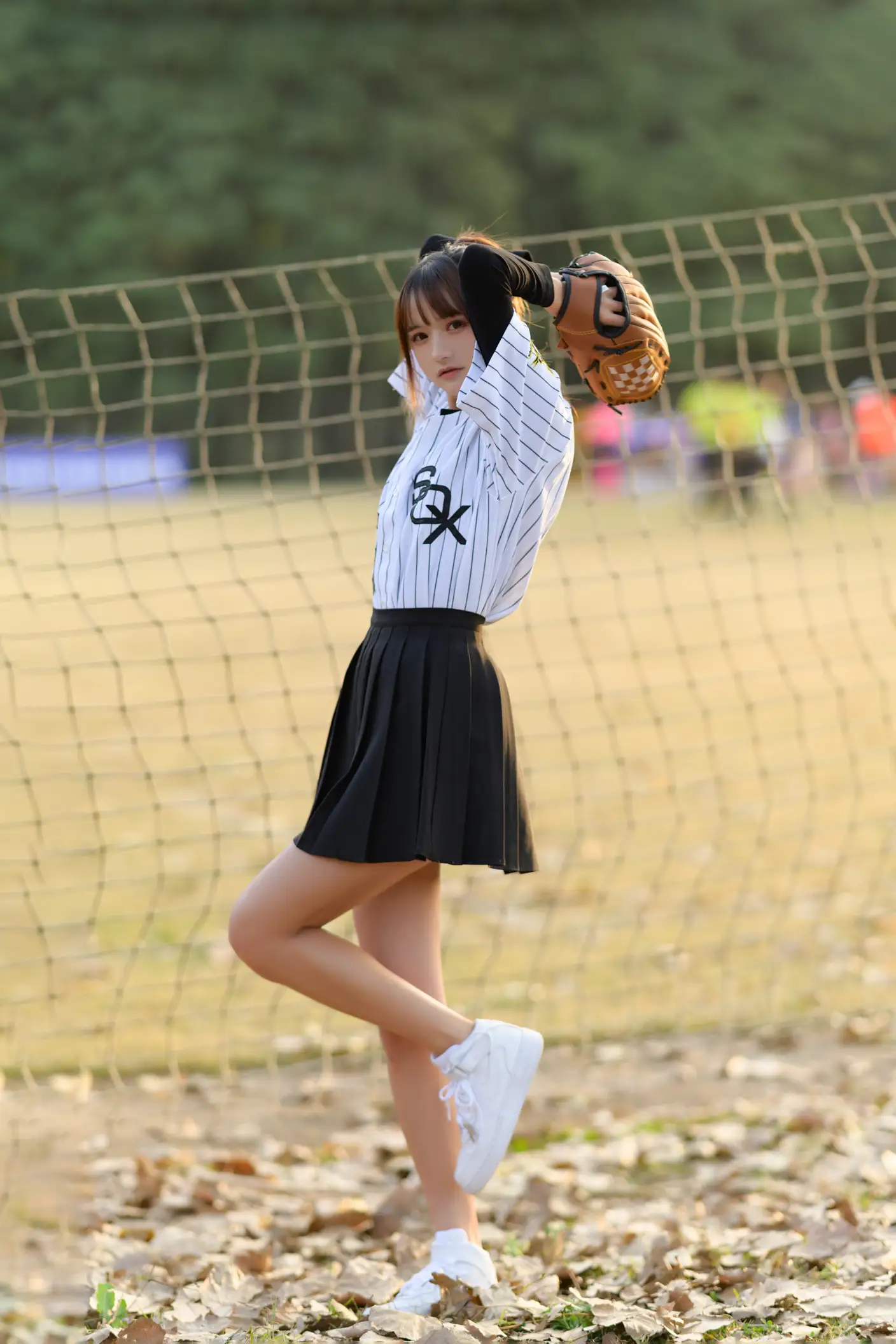 [艺图语] 2022.07.07 Vol.1401 – 棒球少女 兔子Zzz不吃胡萝卜#[37P]-25