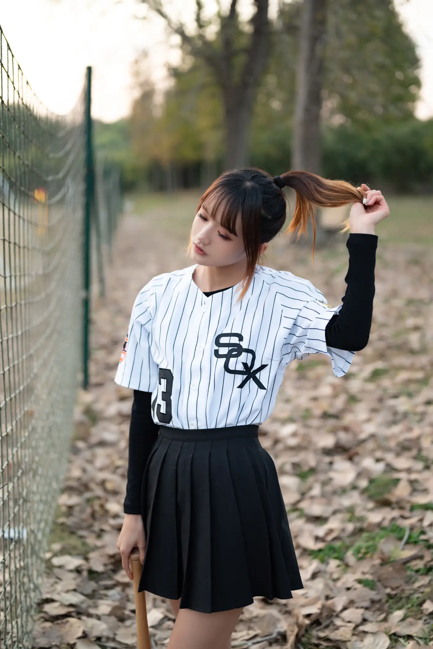 [艺图语] 2022.07.07 Vol.1401 – 棒球少女 兔子Zzz不吃胡萝卜#[37P]-26