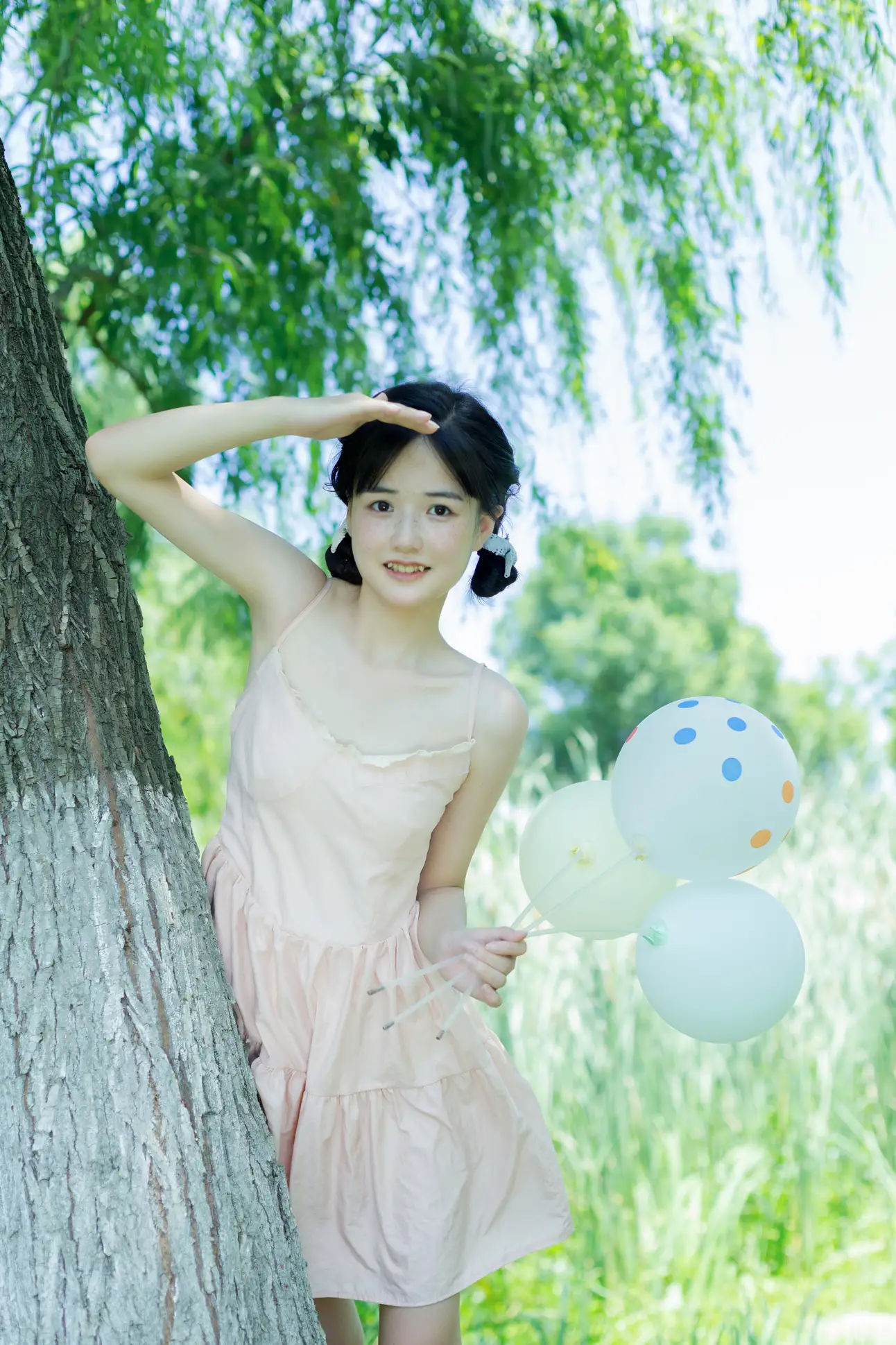 [艺图语] 2022.08.19 Vol.1739 – 雀斑少女的夏日绮梦 小怡妹妹cute#[30P]-10