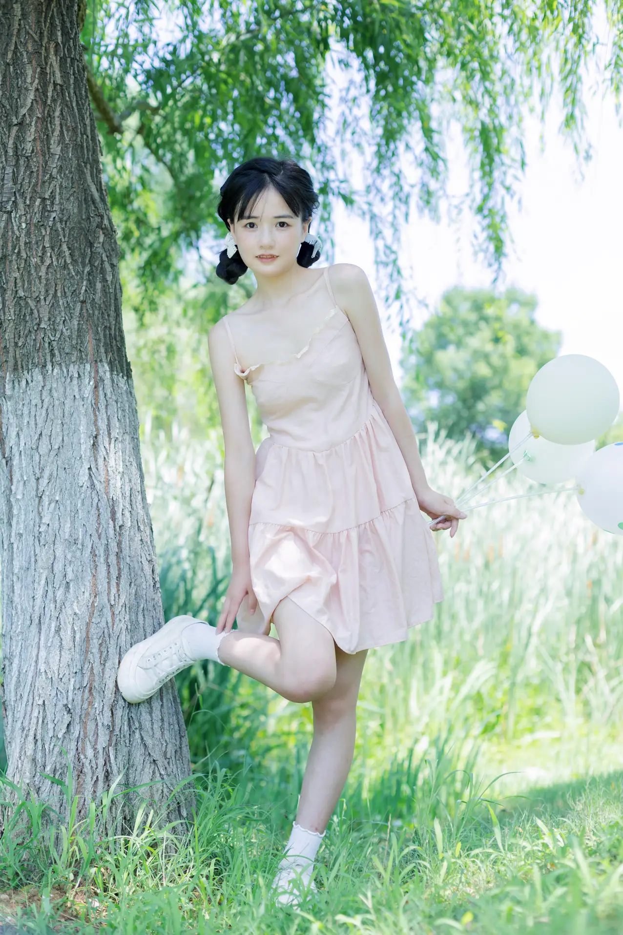 [艺图语] 2022.08.19 Vol.1739 – 雀斑少女的夏日绮梦 小怡妹妹cute#[30P]-9