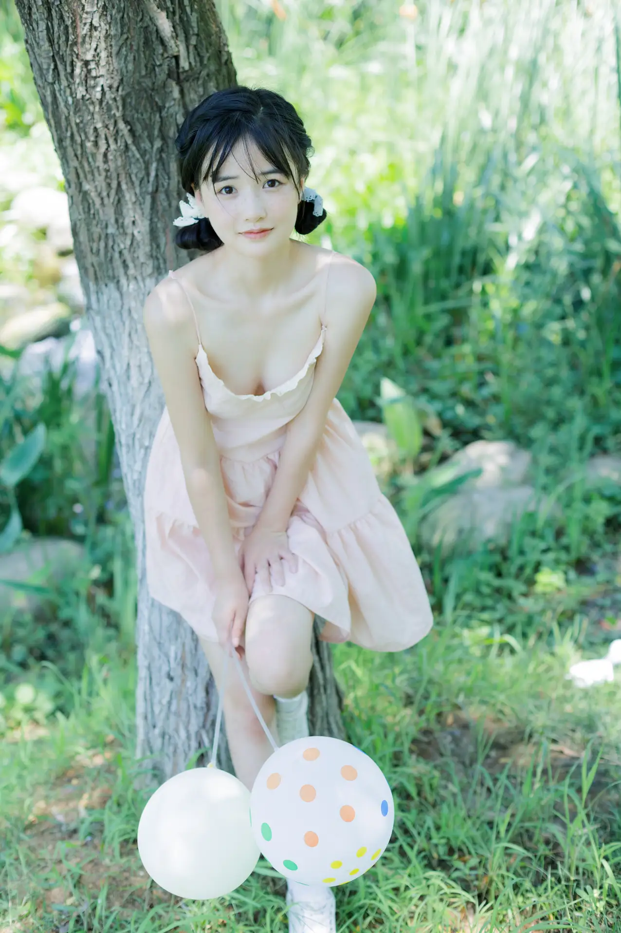 [艺图语] 2022.08.19 Vol.1739 – 雀斑少女的夏日绮梦 小怡妹妹cute#[30P]-1