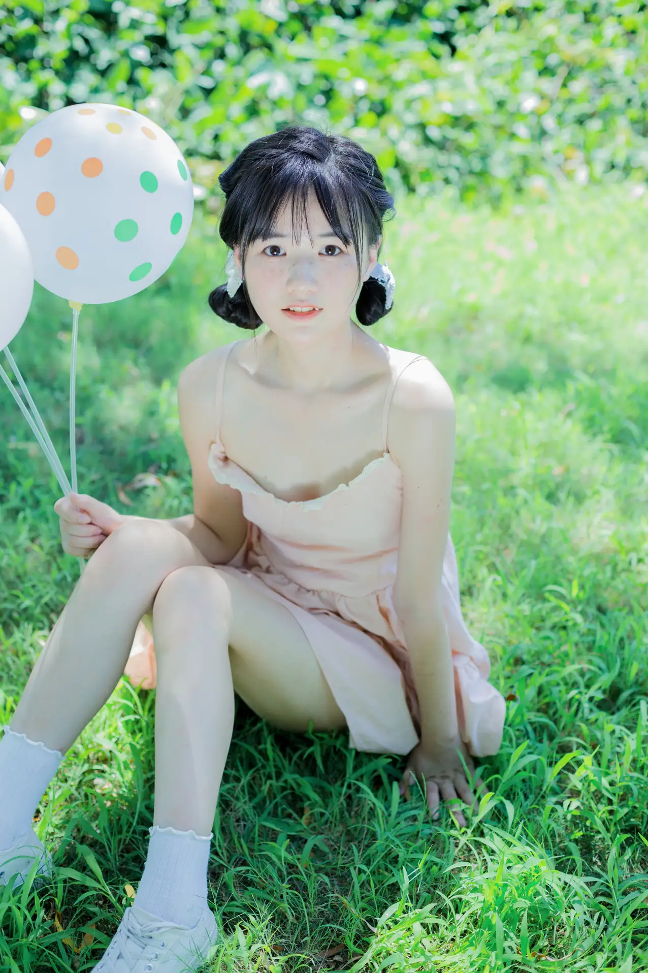 [艺图语] 2022.08.19 Vol.1739 – 雀斑少女的夏日绮梦 小怡妹妹cute#[30P]-7