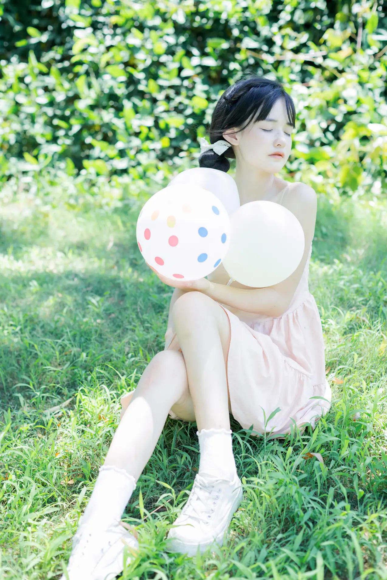 [艺图语] 2022.08.19 Vol.1739 – 雀斑少女的夏日绮梦 小怡妹妹cute#[30P]-6