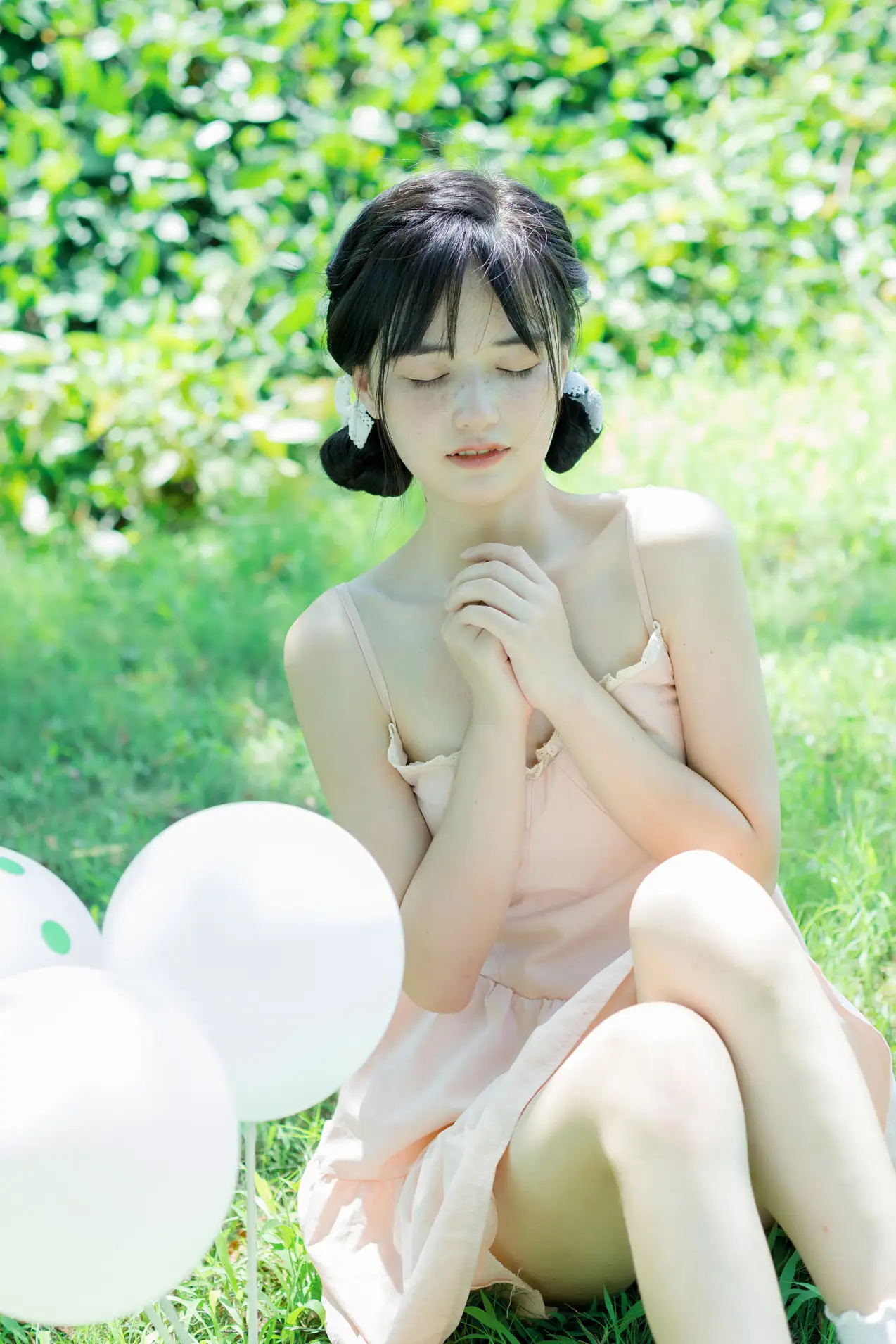 [艺图语] 2022.08.19 Vol.1739 – 雀斑少女的夏日绮梦 小怡妹妹cute#[30P]-7
