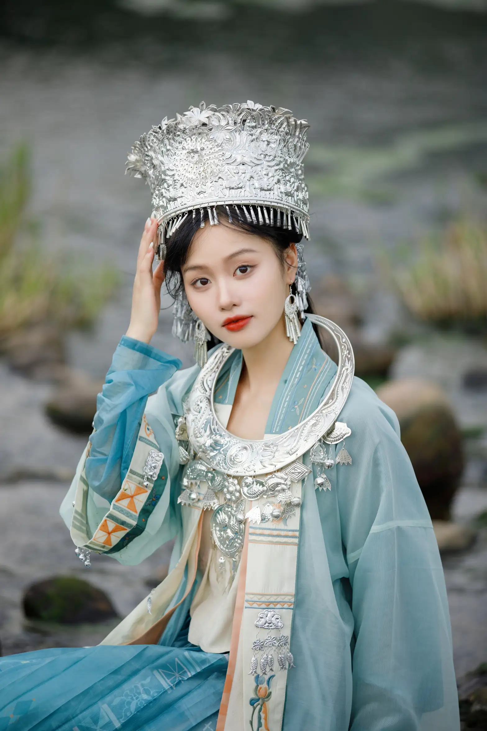 [艺图语] 2022.09.09 Vol.1906 – 苗疆少女 王大可#[22P]-17