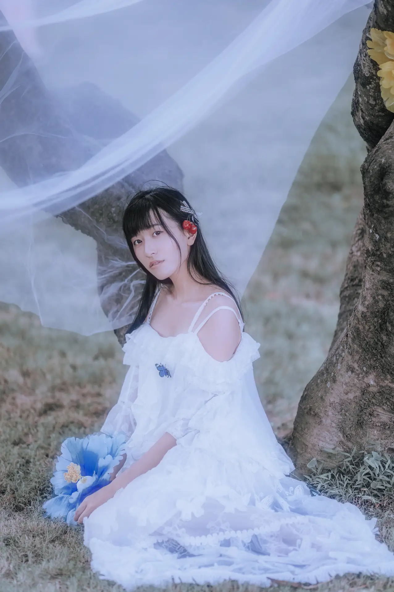 [艺图语] 2021.09.13 Vol.288 – 花的嫁纱 颖儿#[22P]-12
