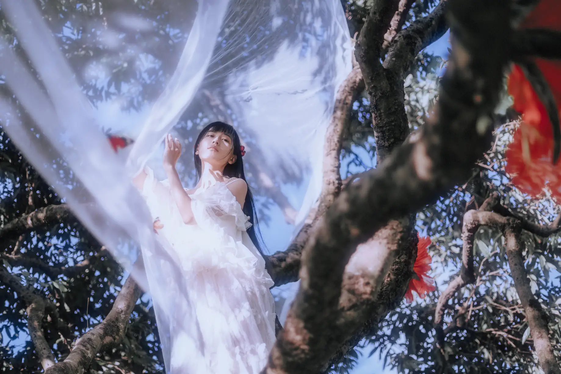 [艺图语] 2021.09.13 Vol.288 – 花的嫁纱 颖儿#[22P]-16