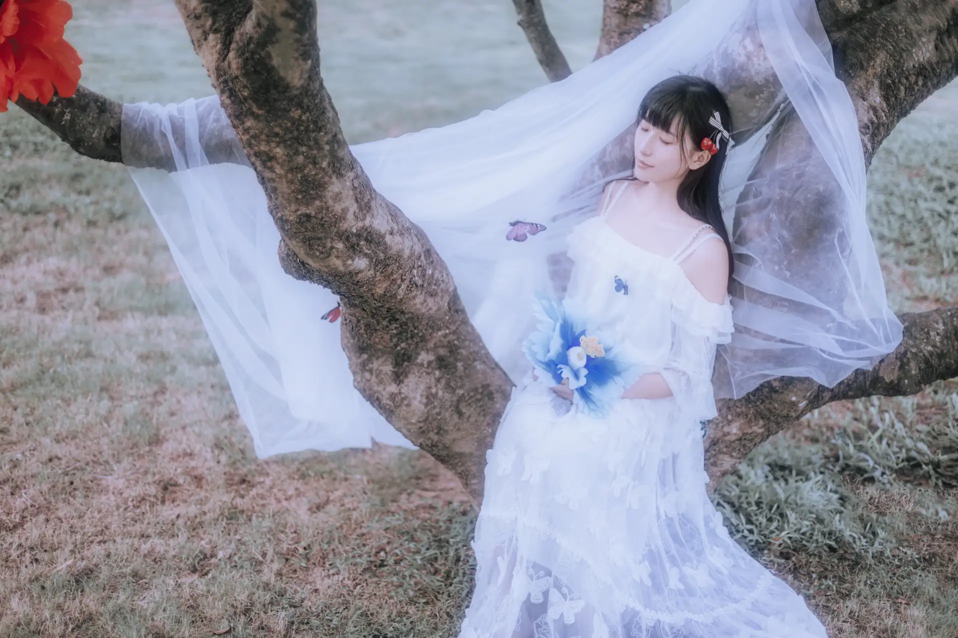 [艺图语] 2021.09.13 Vol.288 – 花的嫁纱 颖儿#[22P]-21