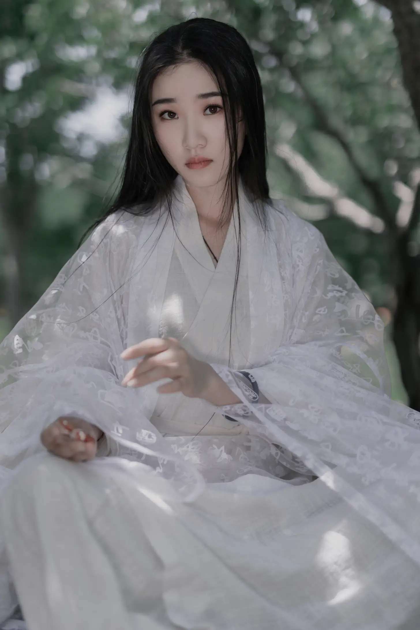 [艺图语] 2022.07.17 Vol.1500 – 白衣 相望回首喵喵喵#[29P]-25