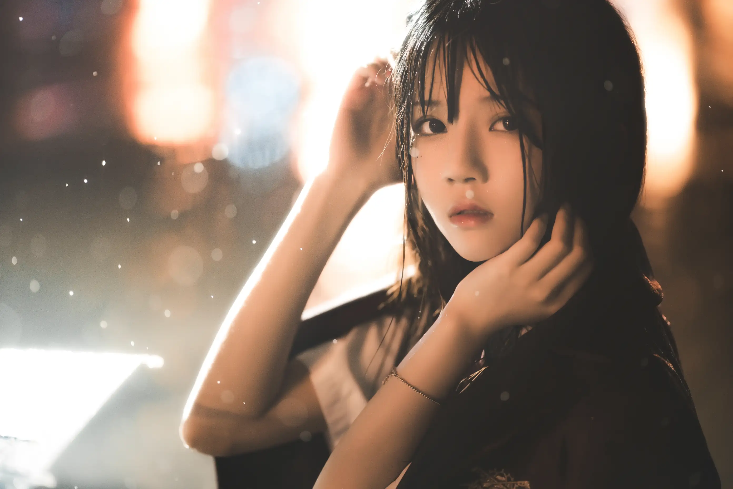 [艺图语] 2022.05.18 Vol.0922 – 雨下 桜桃喵#[42P]-34