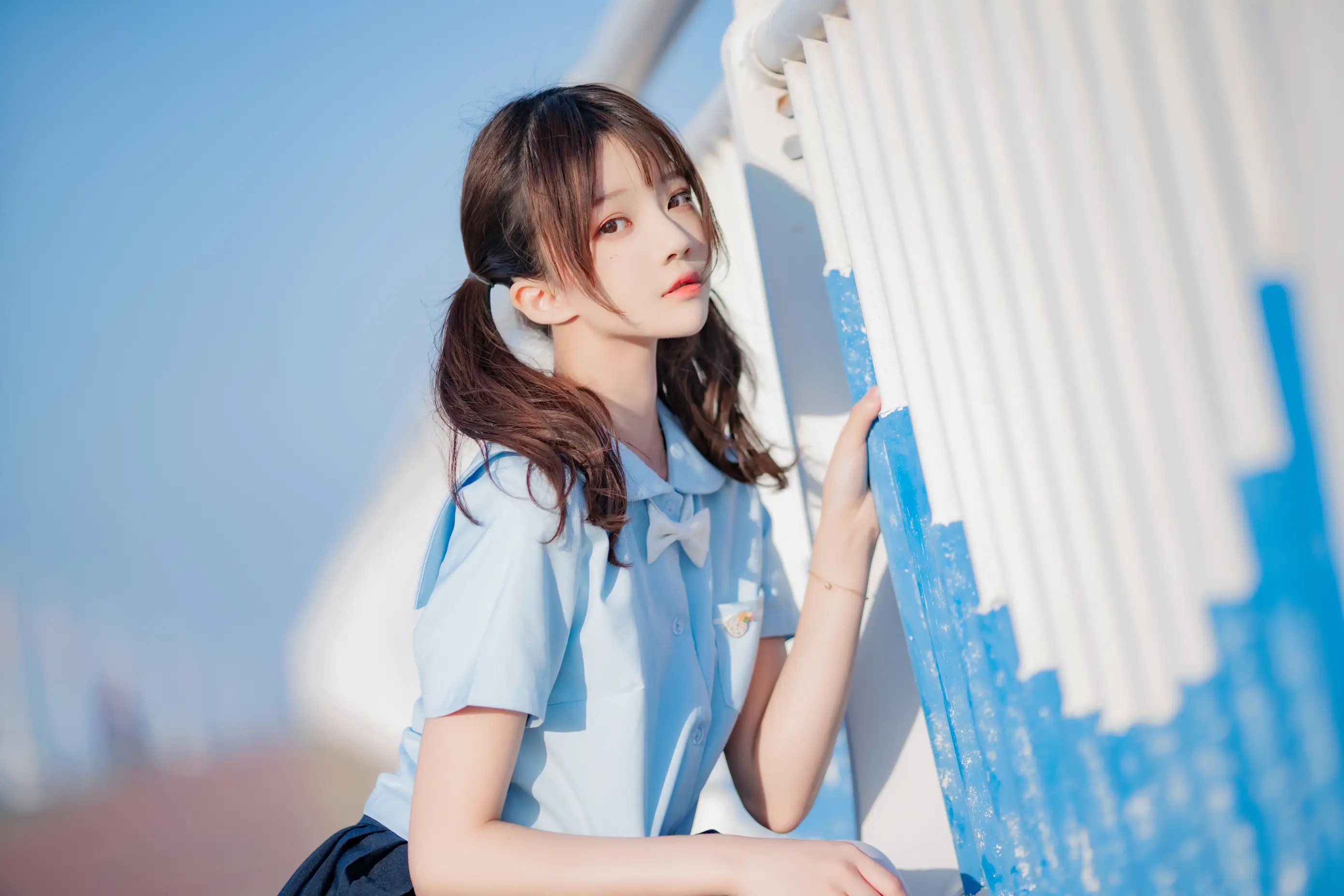 [艺图语] 2022.07.07 Vol.1409 – 蔚蓝 桜桃喵#[33P]-2