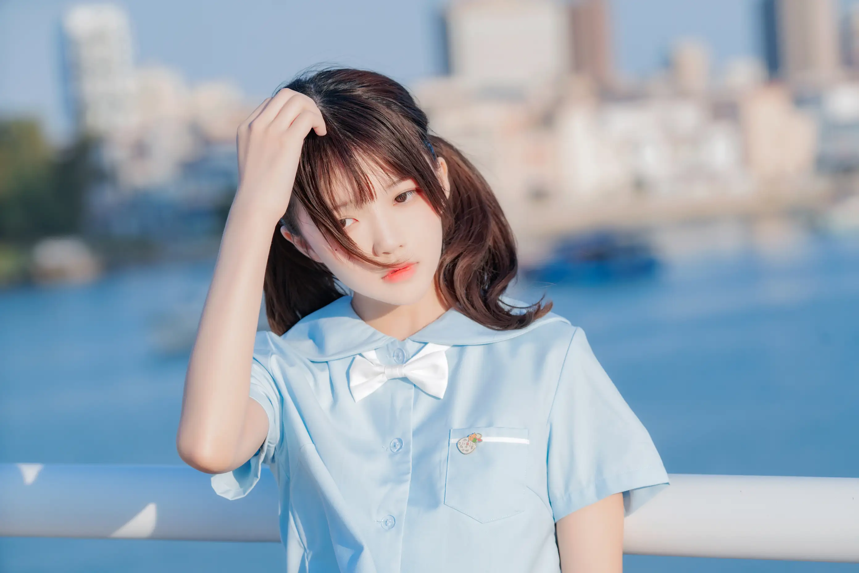 [艺图语] 2022.07.07 Vol.1409 – 蔚蓝 桜桃喵#[33P]-3