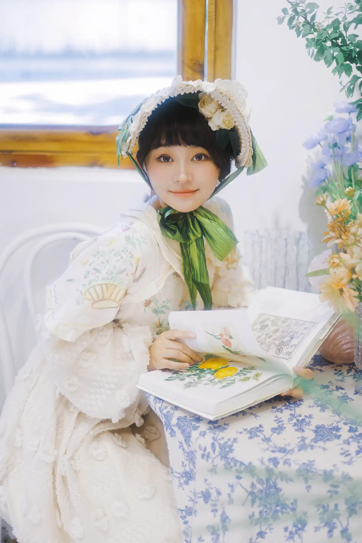 [艺图语] 2022.07.18 Vol.1512 – 花房少女 双耳ZiCe#[40P]-5