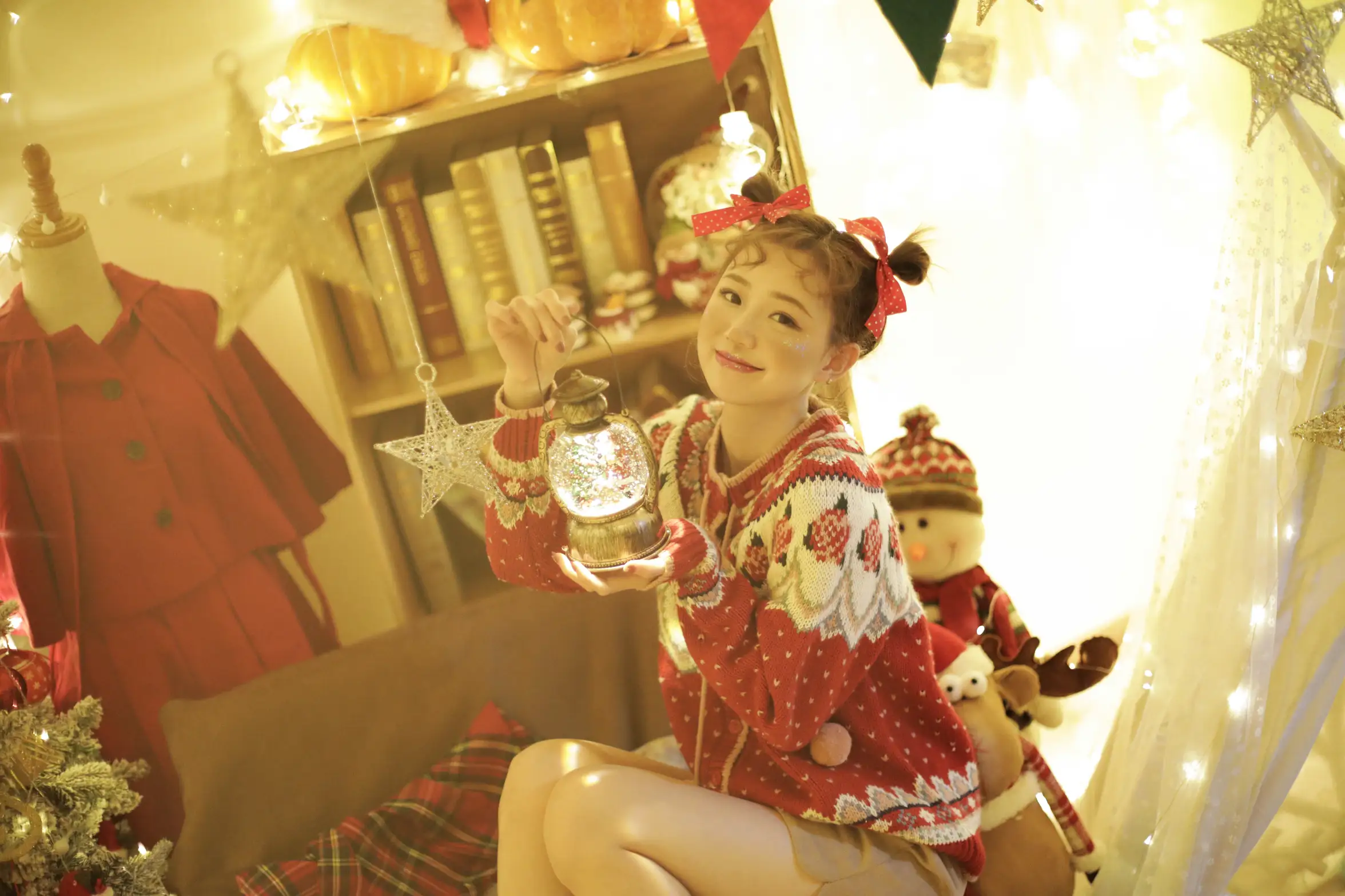[艺图语] 2022.09.04 Vol.1867 – 你的圣诞小精灵 宝儿#[43P]-12