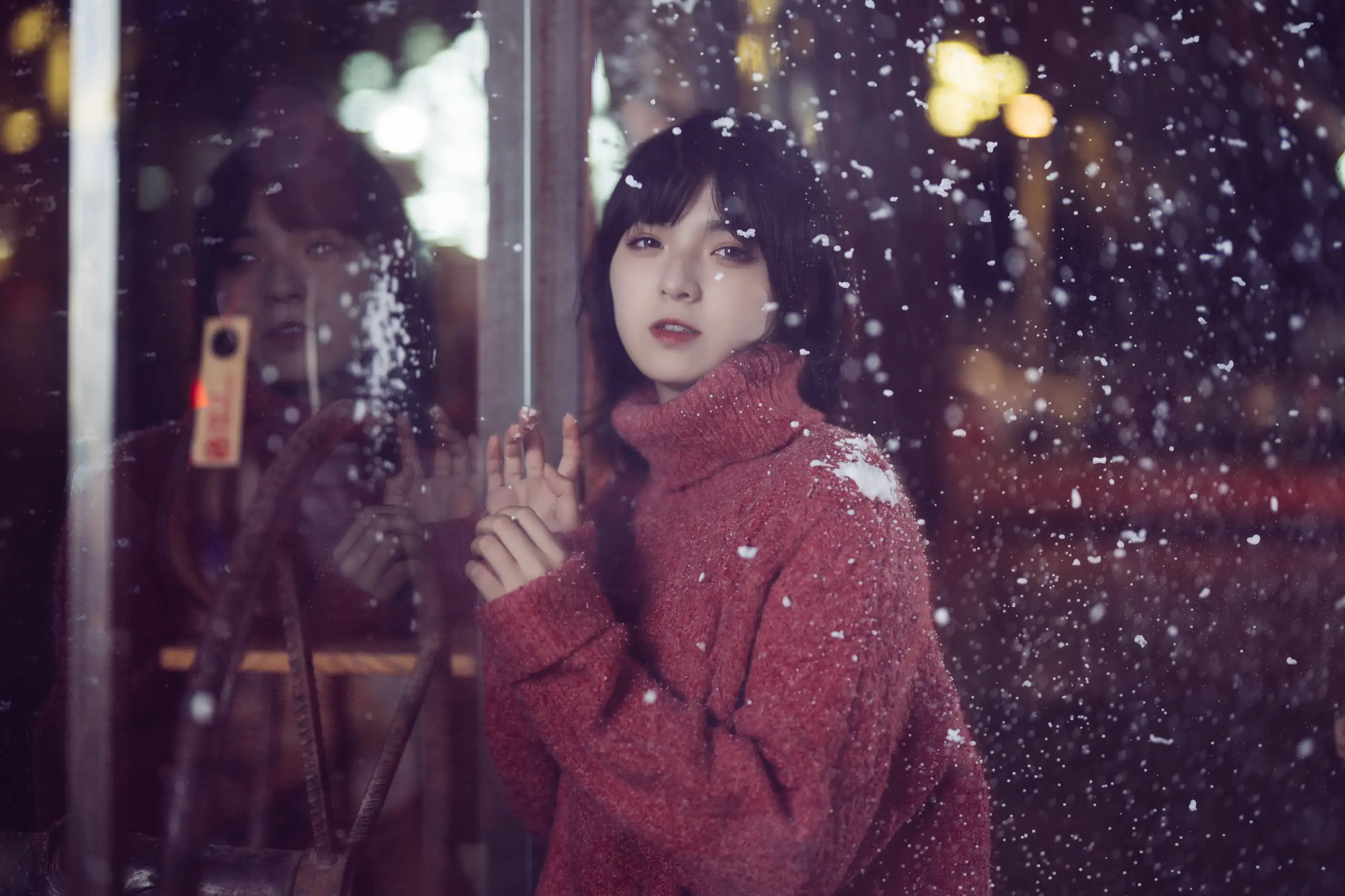 [艺图语] 2022.01.06 Vol.598 – 南方姑娘的白雪梦 dudu#[36P]-4