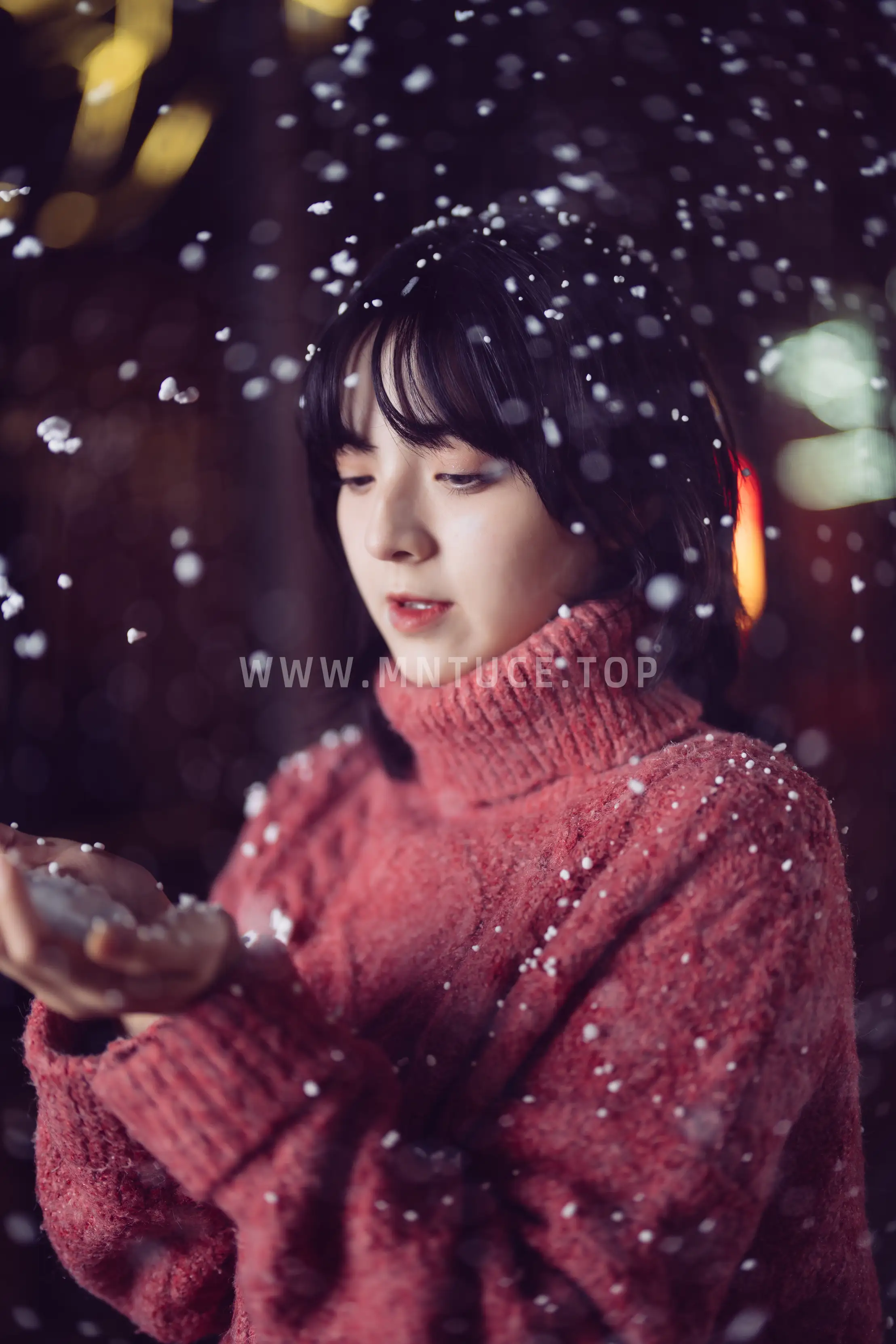 [艺图语] 2022.01.06 Vol.598 – 南方姑娘的白雪梦 dudu#[36P]-9