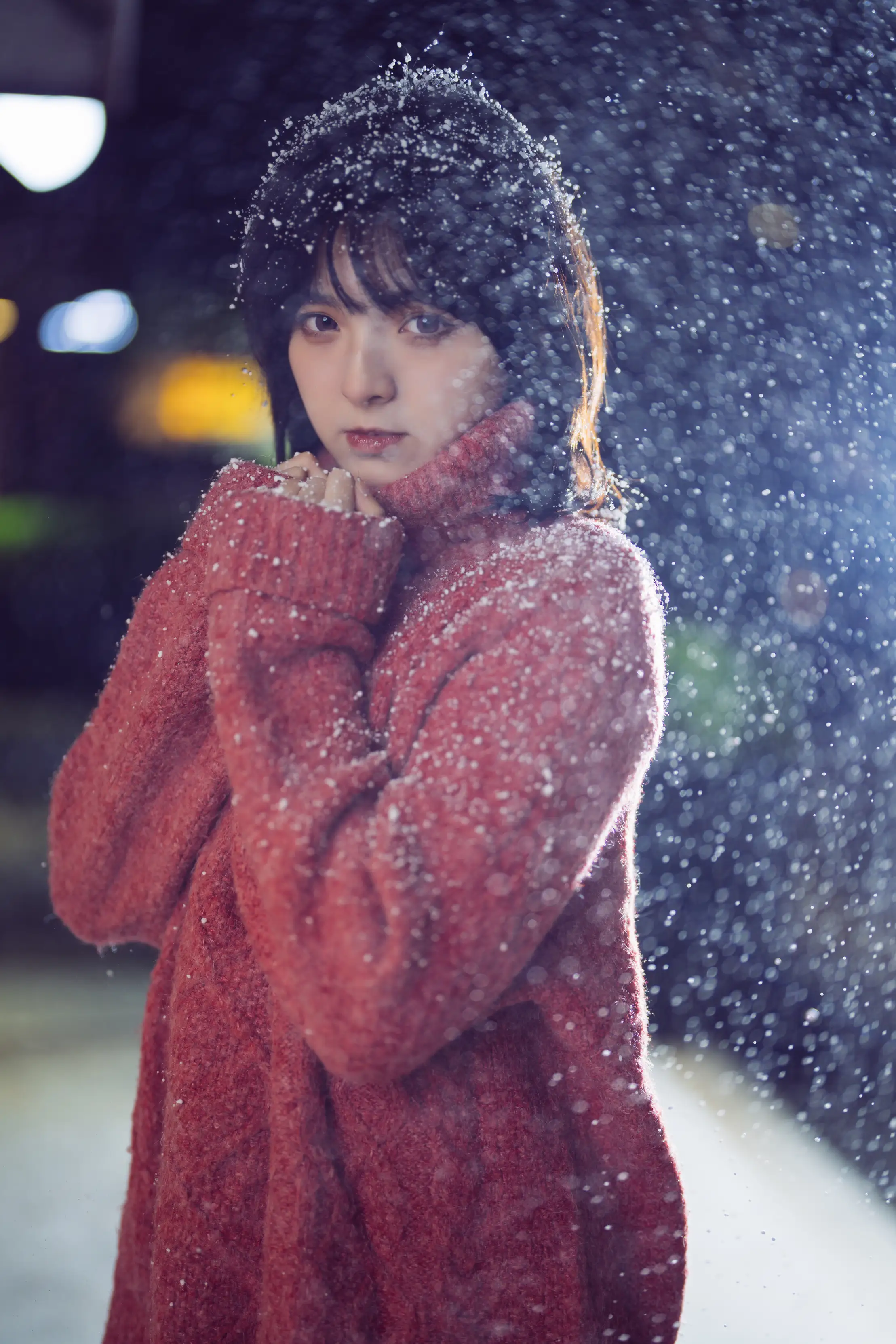 [艺图语] 2022.01.06 Vol.598 – 南方姑娘的白雪梦 dudu#[36P]-9